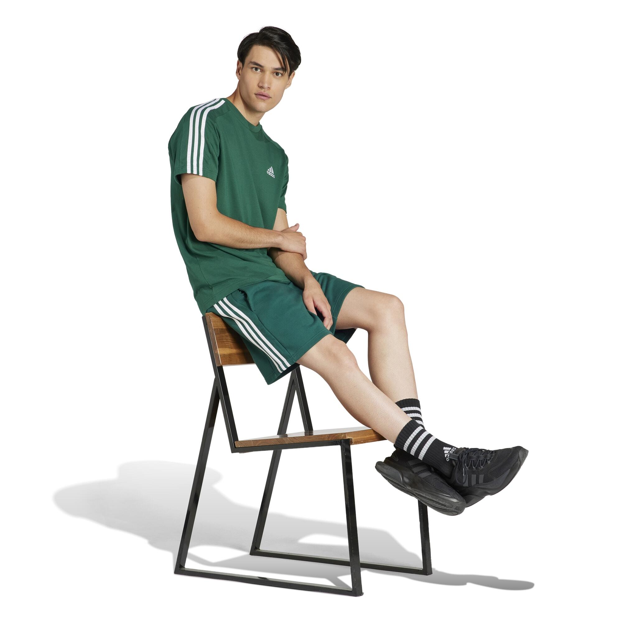 Essentials Single Jersey 3-Streifen T-Shirt 9/9