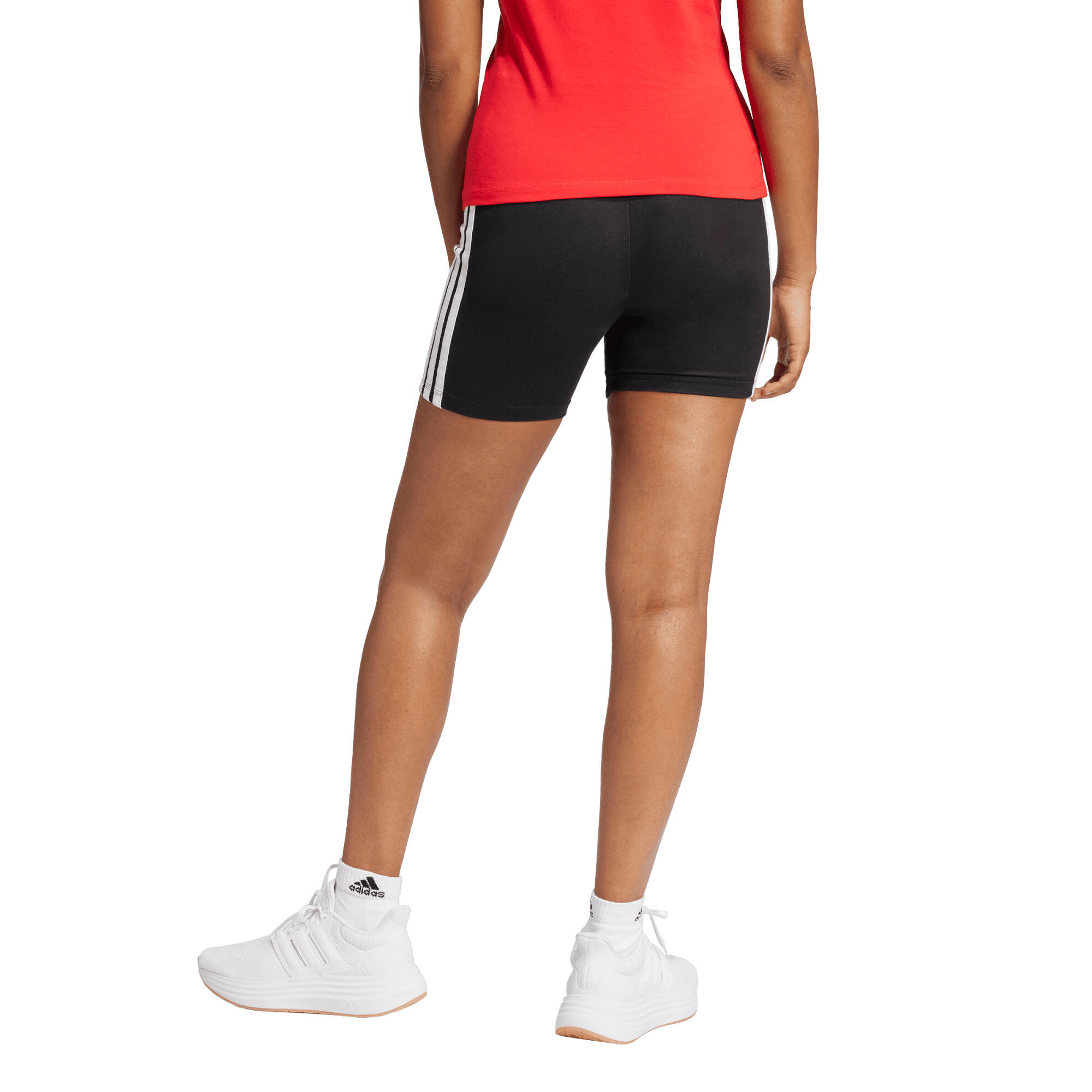 Essentials 3-Streifen High Waisted kurze Leggings 7/8