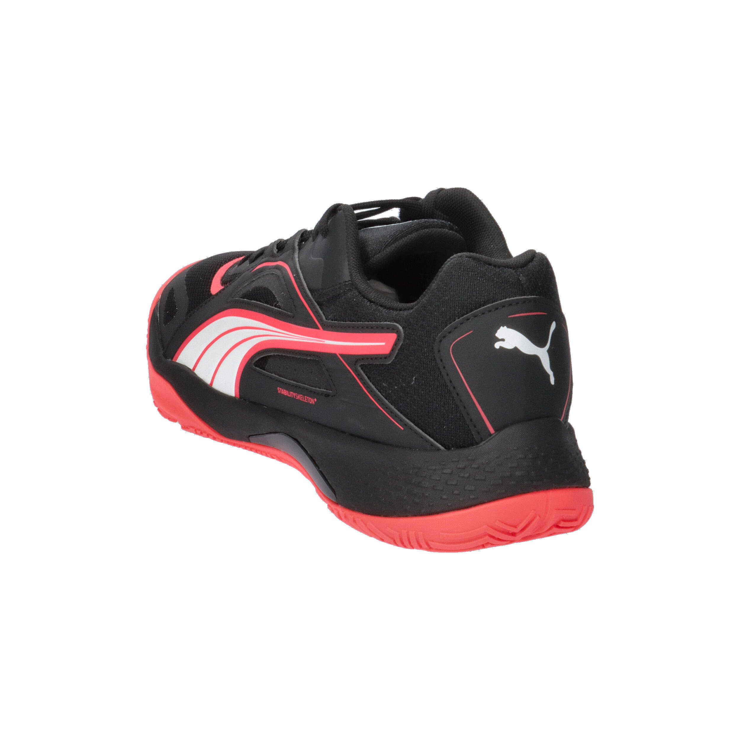 Solarstrike II indoorsportschoenen PUMA Black Fire Orchid White Red 12/15