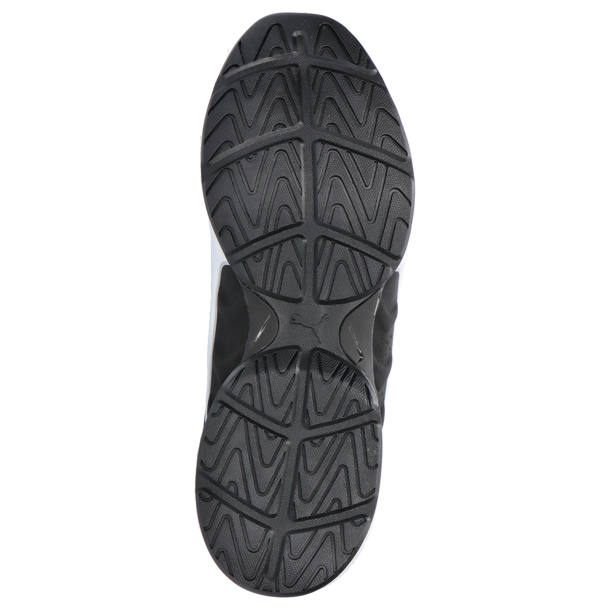 Puma Herren Electro SL Sneaker Turnschuhe 313092 04 Black-White-Puma Silver 6/15