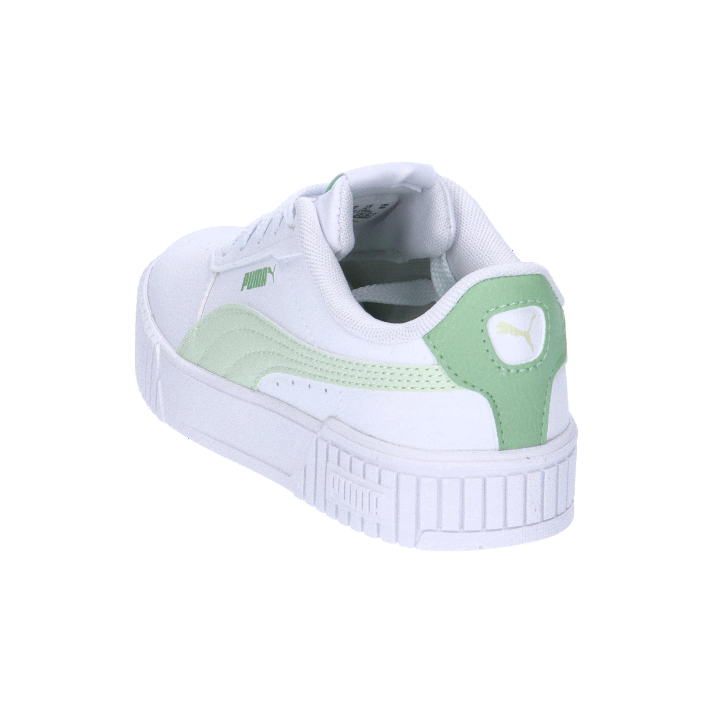 Carina 2.0 Sneakers Jugendliche PUMA White Green Illusion Pure 12/15