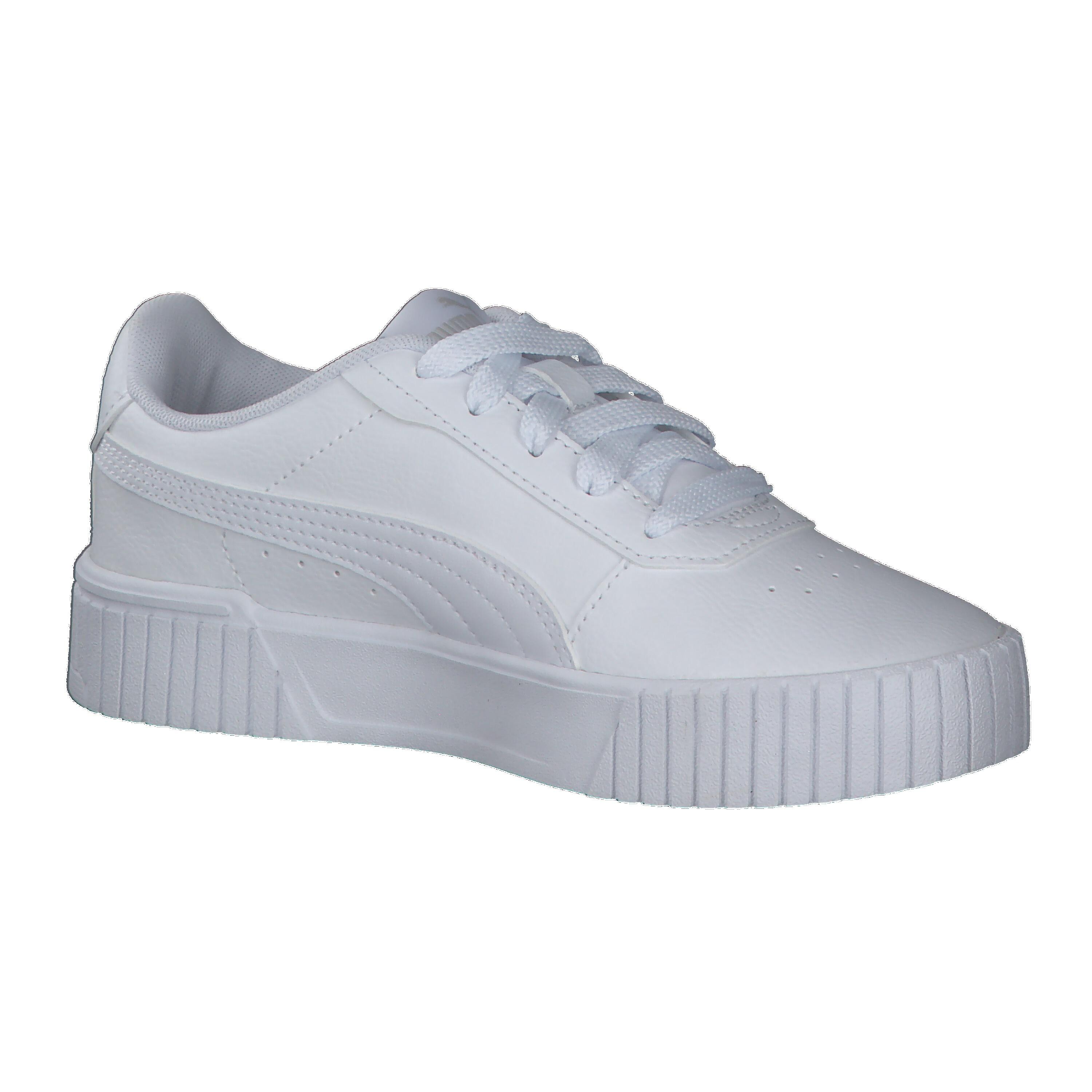 Carina 2.0 Sneakers Mädchen PUMA White Silver Gray 8/15