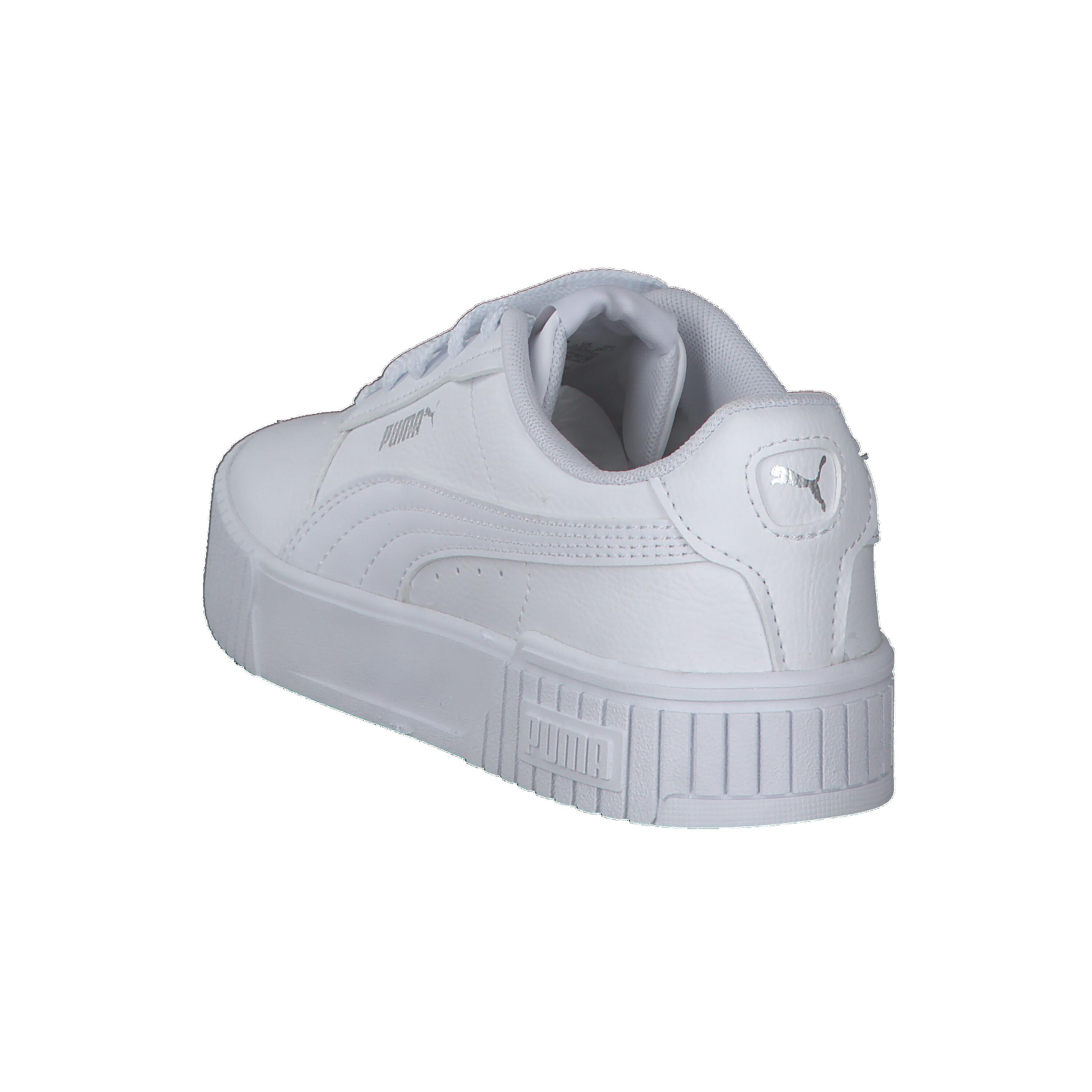 Carina 2.0 Sneakers Mädchen PUMA White Silver Gray 12/15