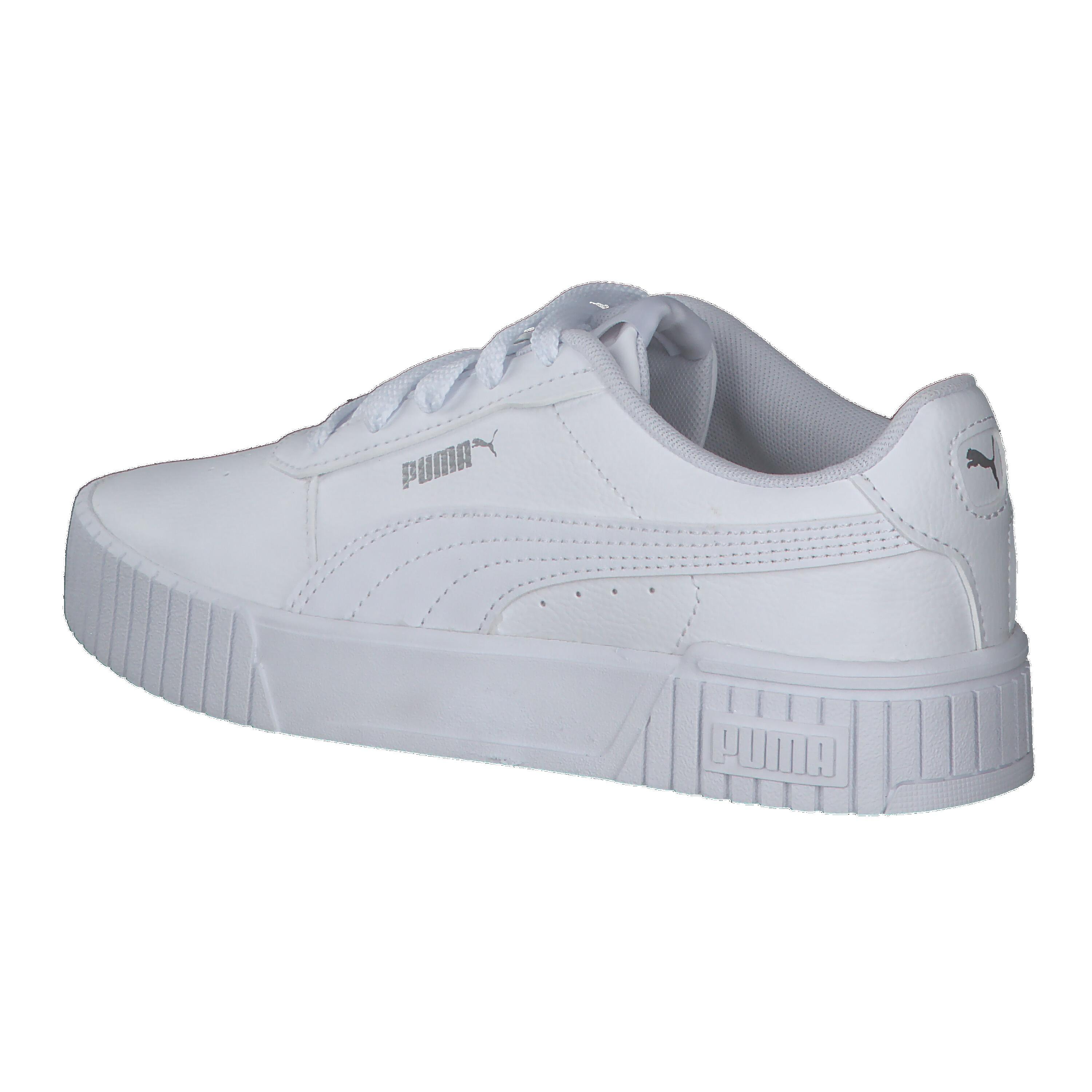 Carina 2.0 Sneakers Mädchen PUMA White Silver Gray 11/15