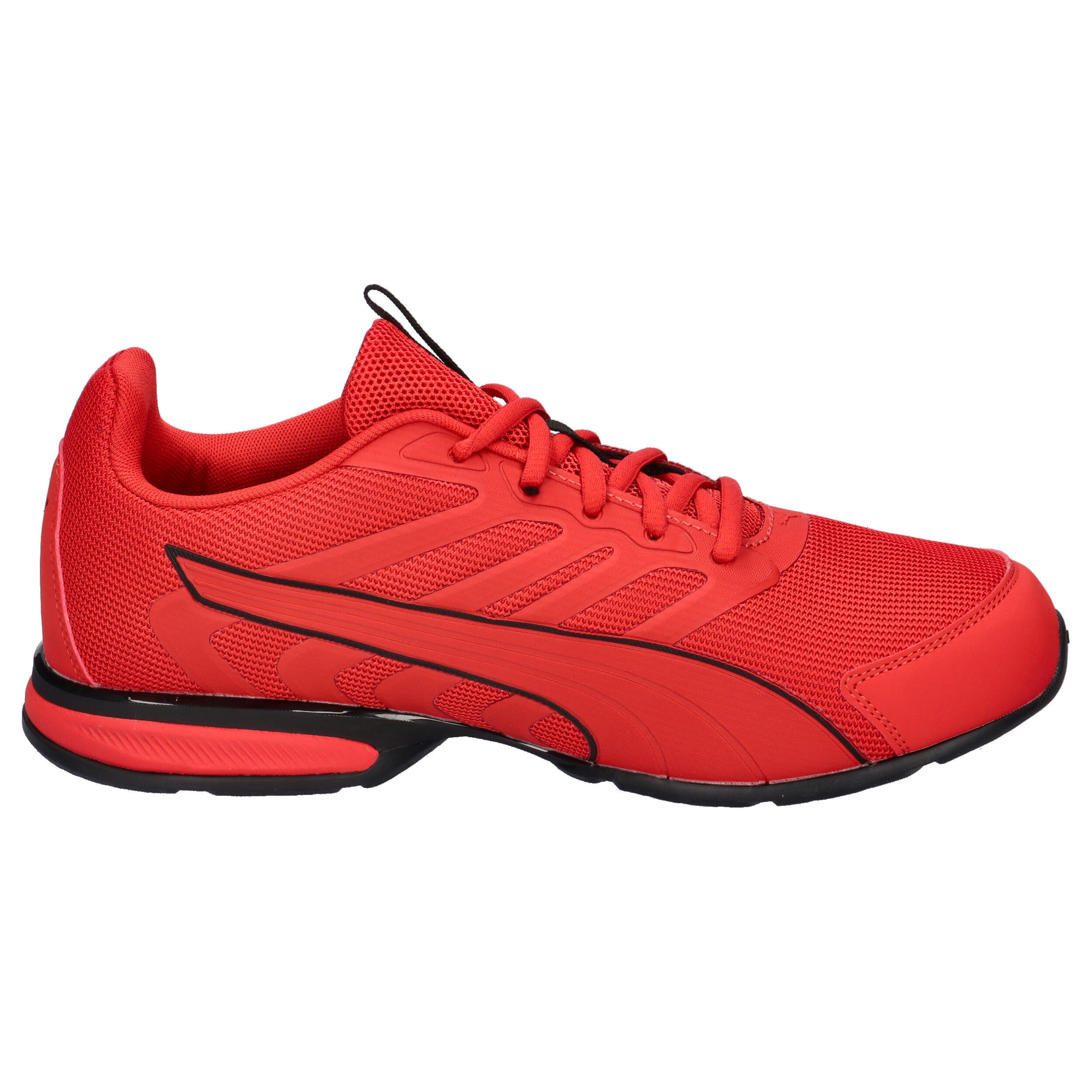 PUMA Unisex Electro Sneaker  Sneaker 312964 04  Red-Black 7/15