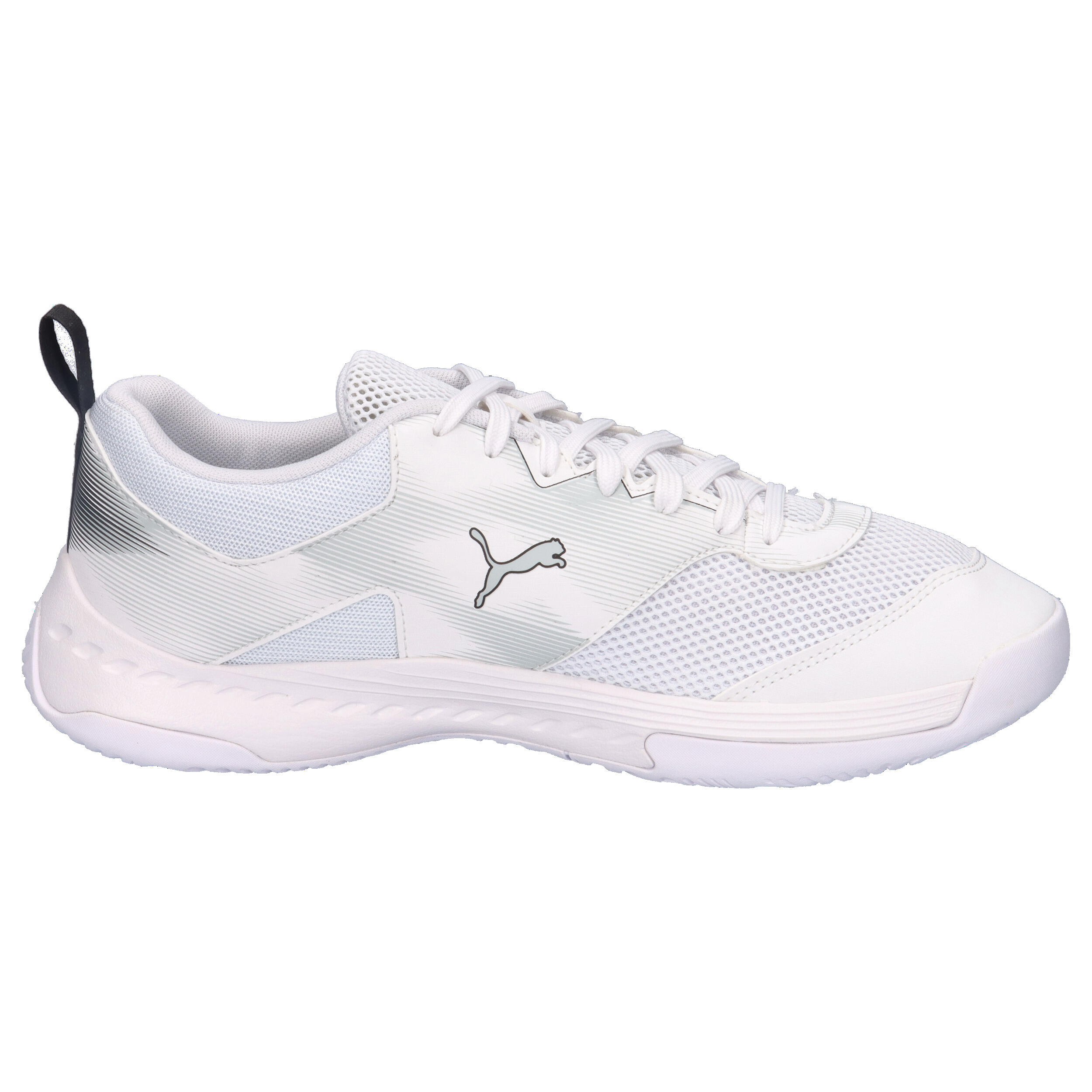Puma VARION 3 Indoor Unisex Hallenschuhe Sneaker Schnürschuh 109096 02 White 7/15