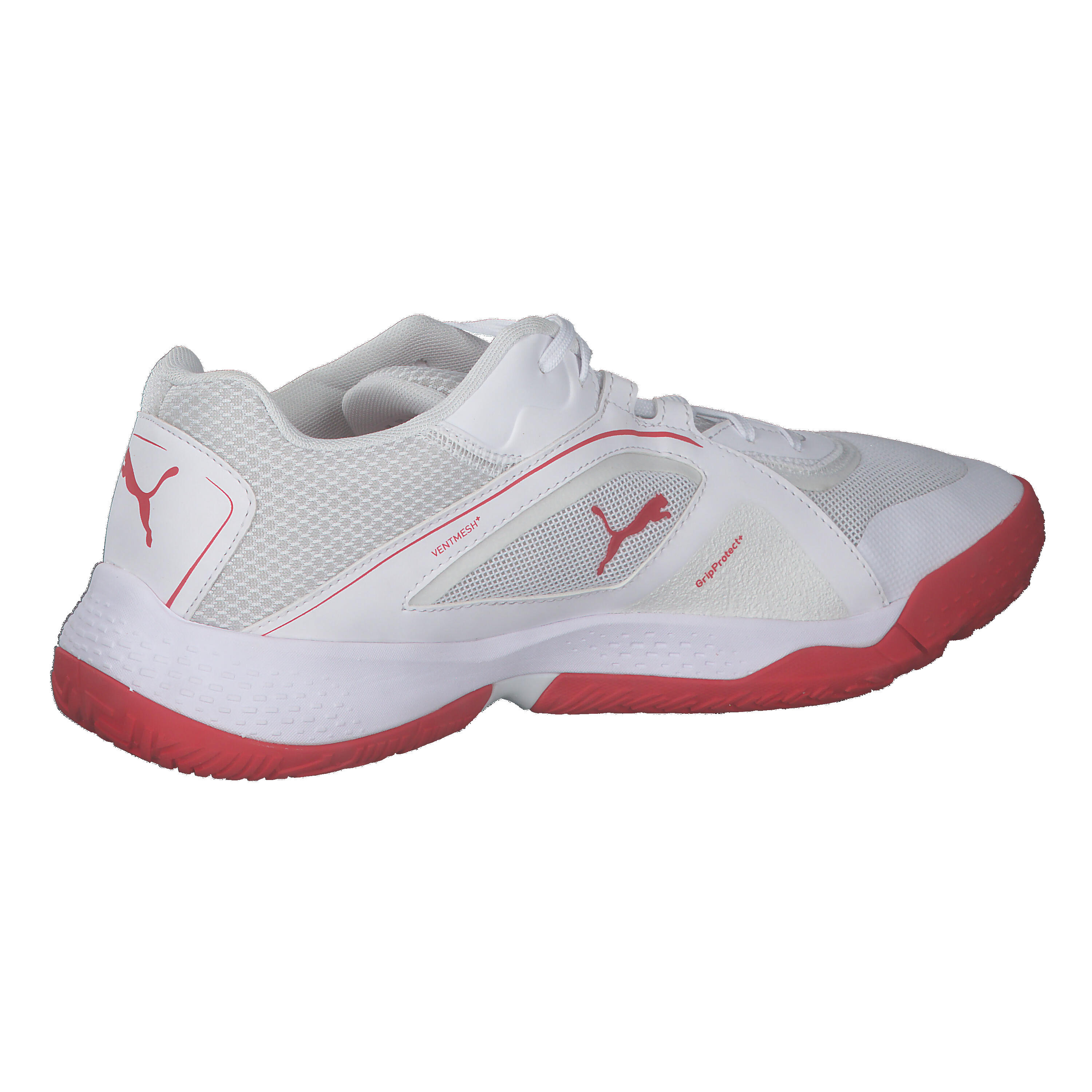 Chaussures de sport en salle Solarstrike II PUMA White Black High Risk Red 15/15