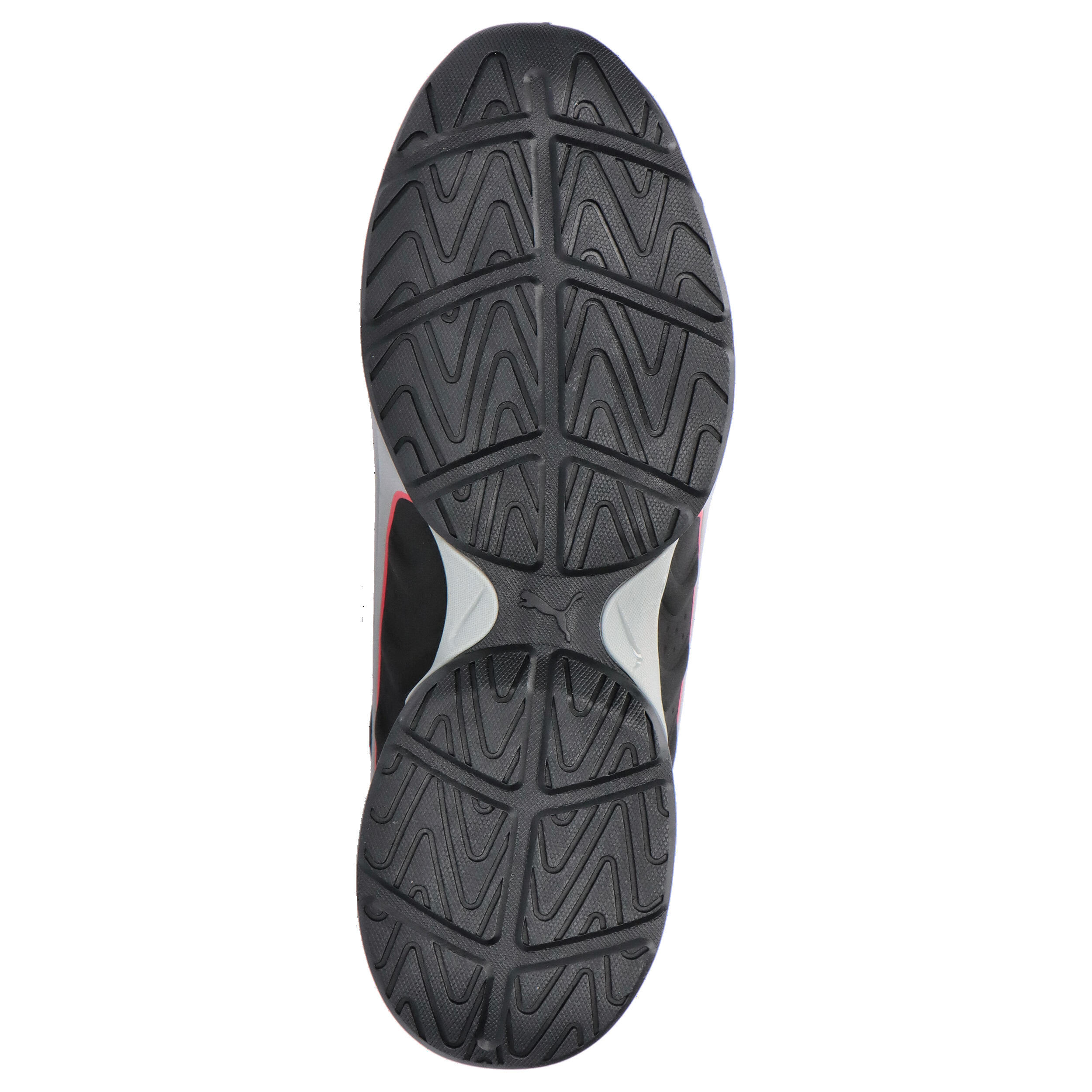 Puma Herren Electro SL Sneaker Turnschuhe 313092 05 Black-Grey Echo Red 6/15
