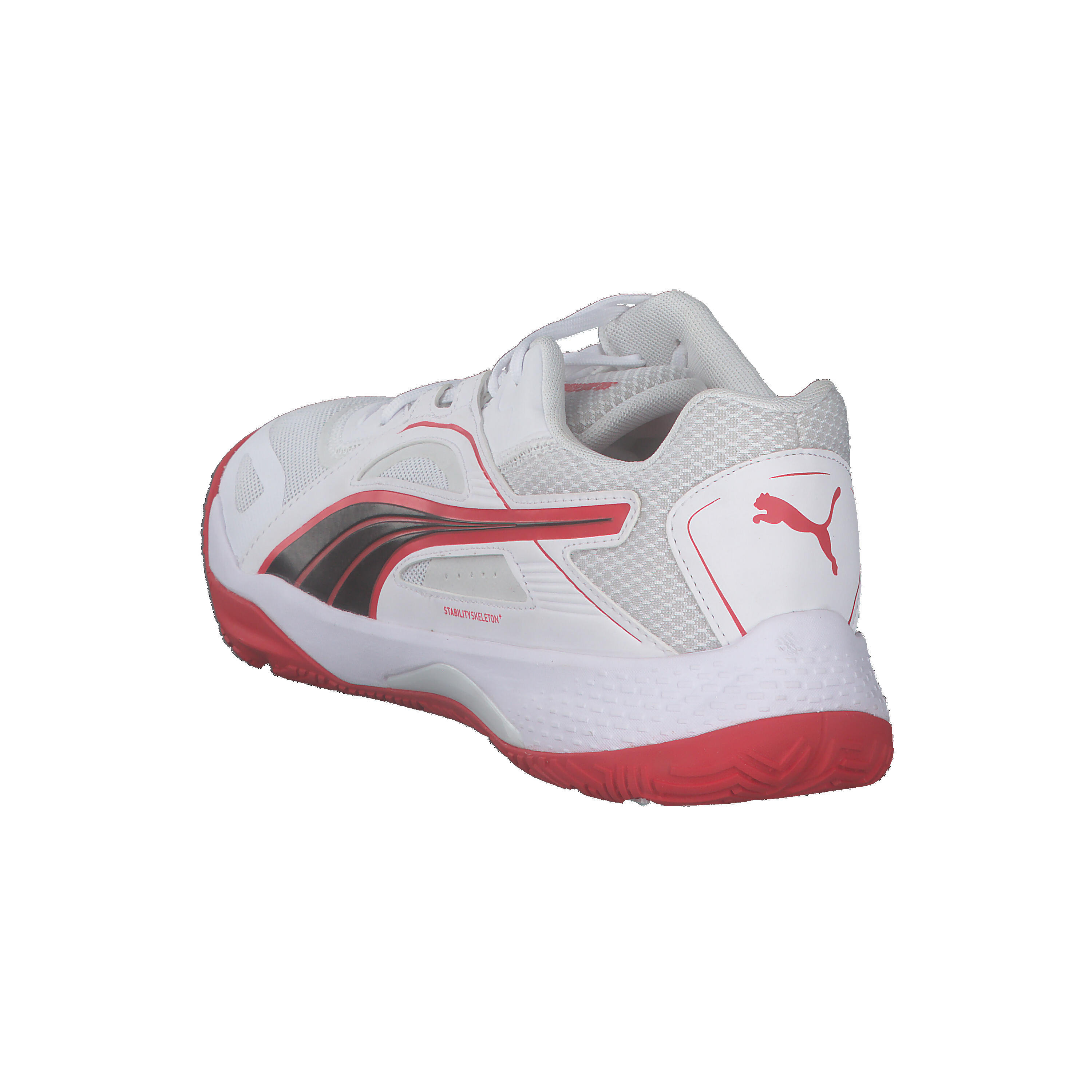 Chaussures de sport en salle Solarstrike II PUMA White Black High Risk Red 12/15