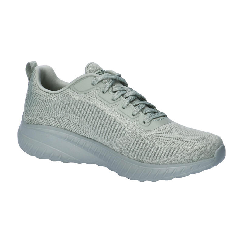 Pantofi sport femei Skechers Bobs Squad Chaos-Face Off, Verde