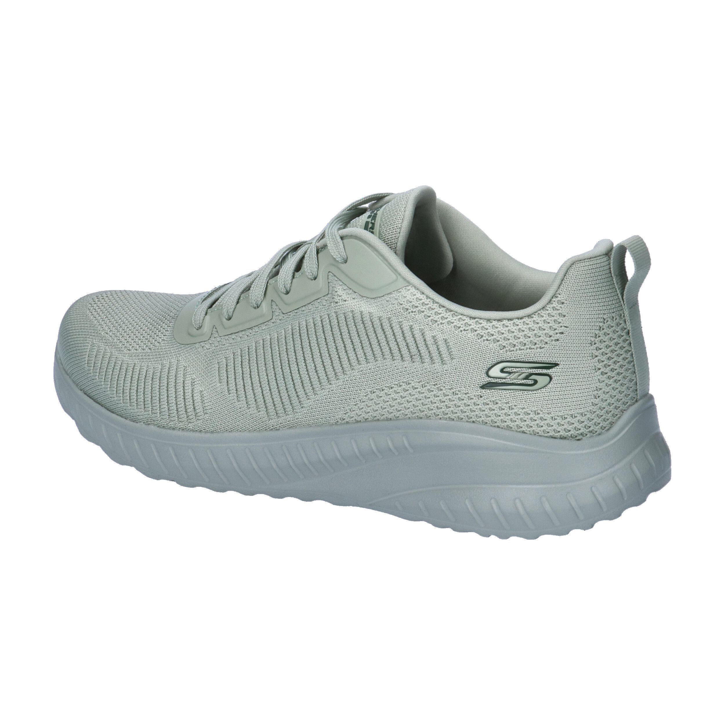 Zapatillas Skechers Bobs Squad Chaos-Face Off, Verde, Mujer 11/15