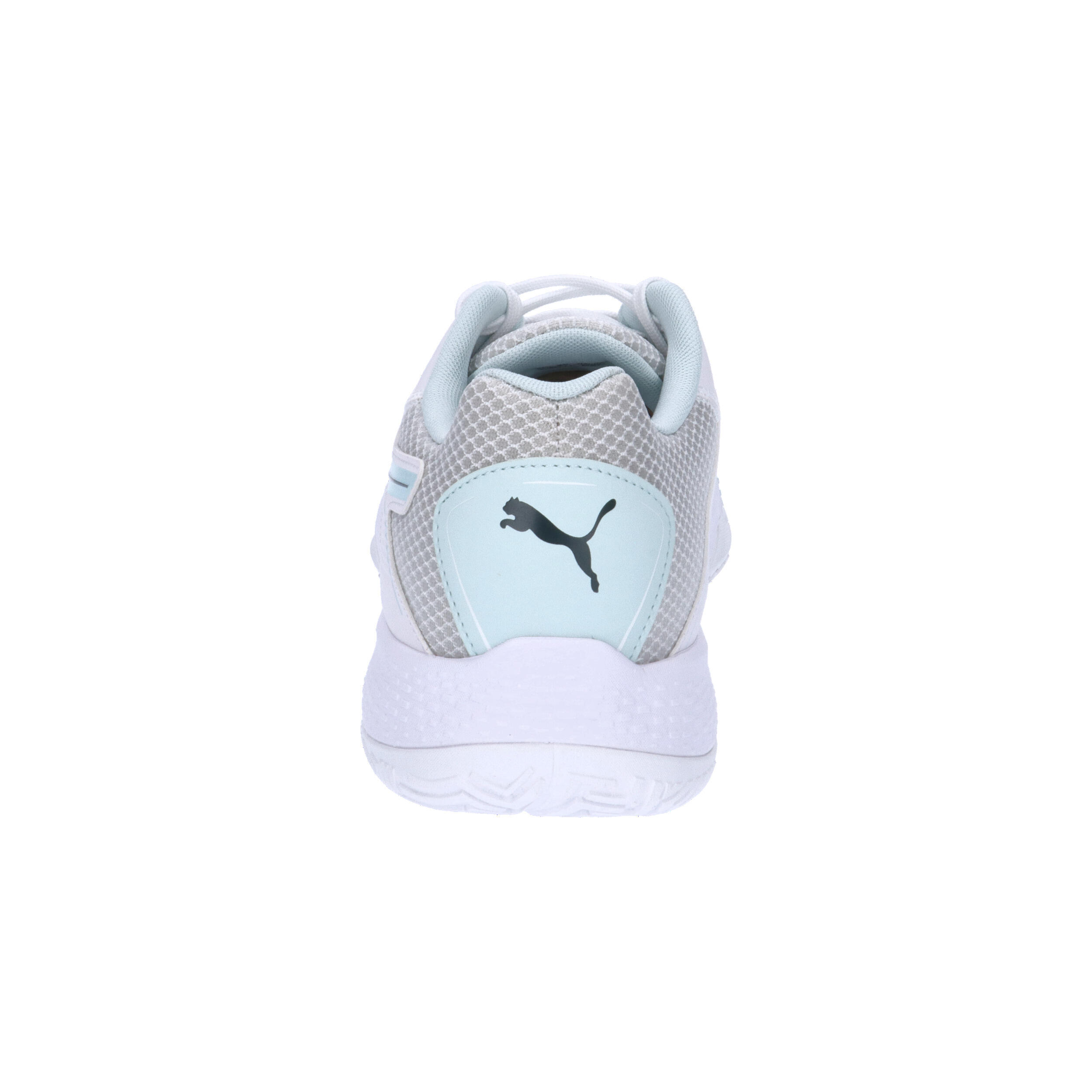 Chaussures de sport en salle Solarstrike II PUMA White Shadow Gray Nitro Blue 13/15