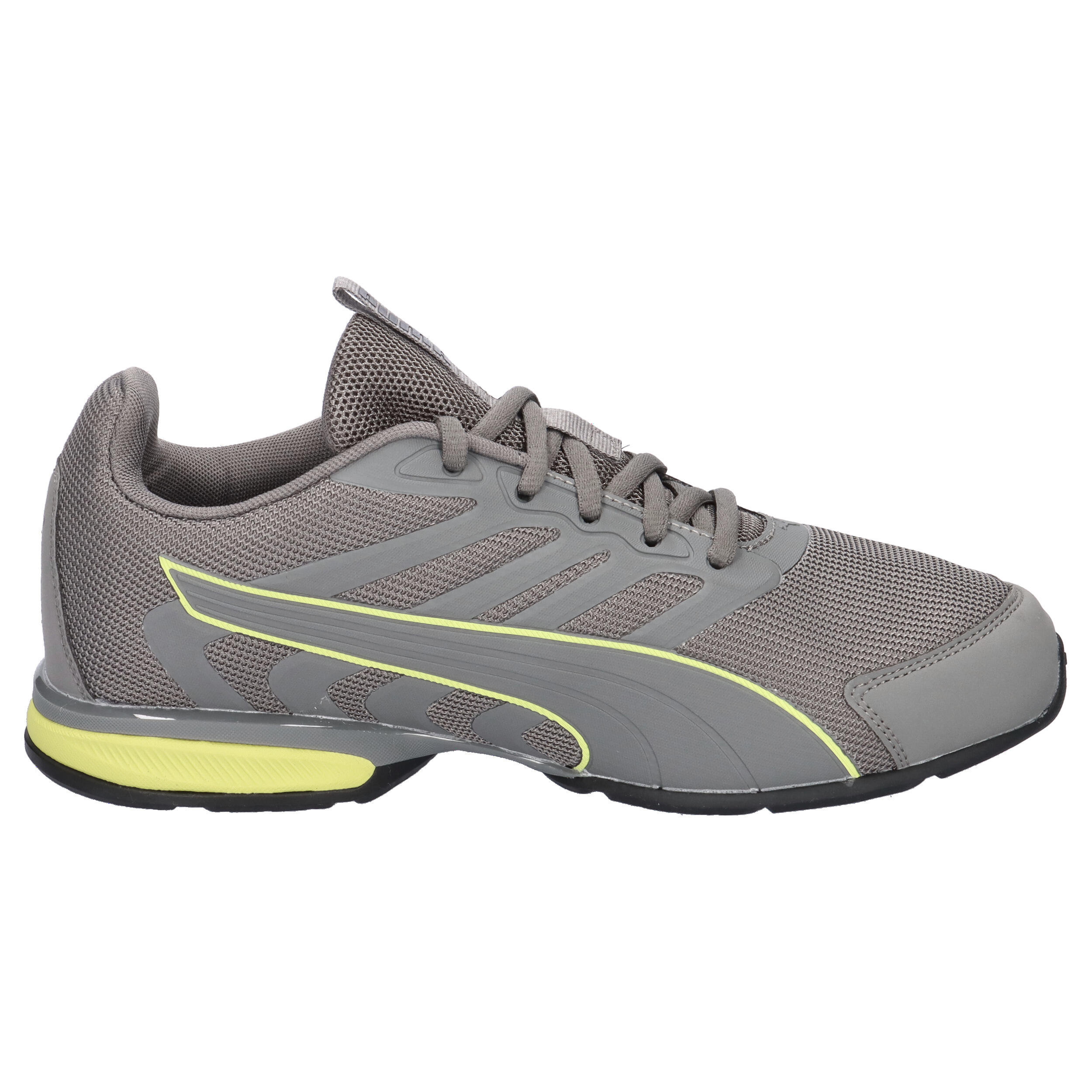 PUMA Unisex Electro Sneaker  Sneaker 312964 10  Cool Dark Grey-Lux Lime 7/15