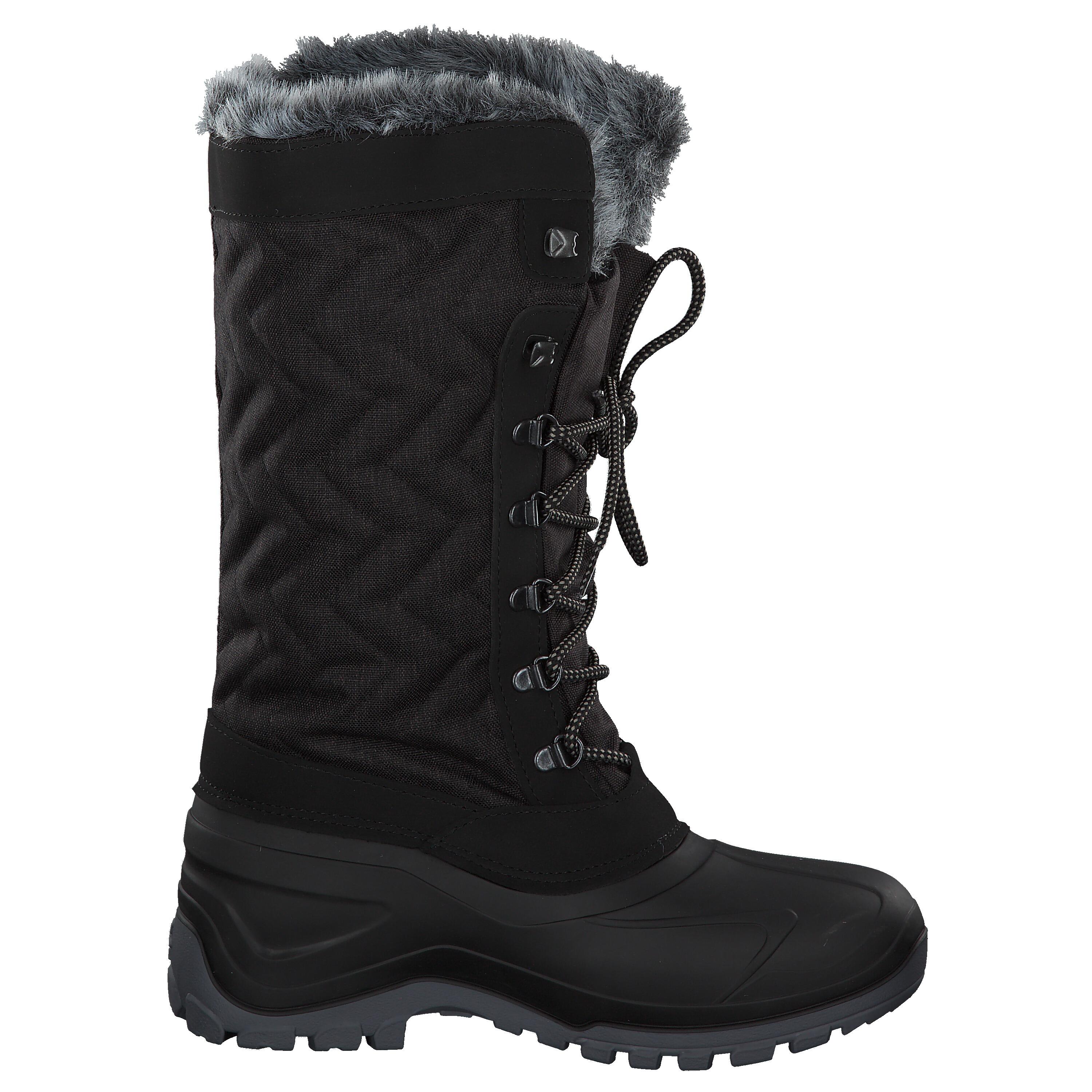 Botas CMP Rigel para mujer negras de senderismo 7/15