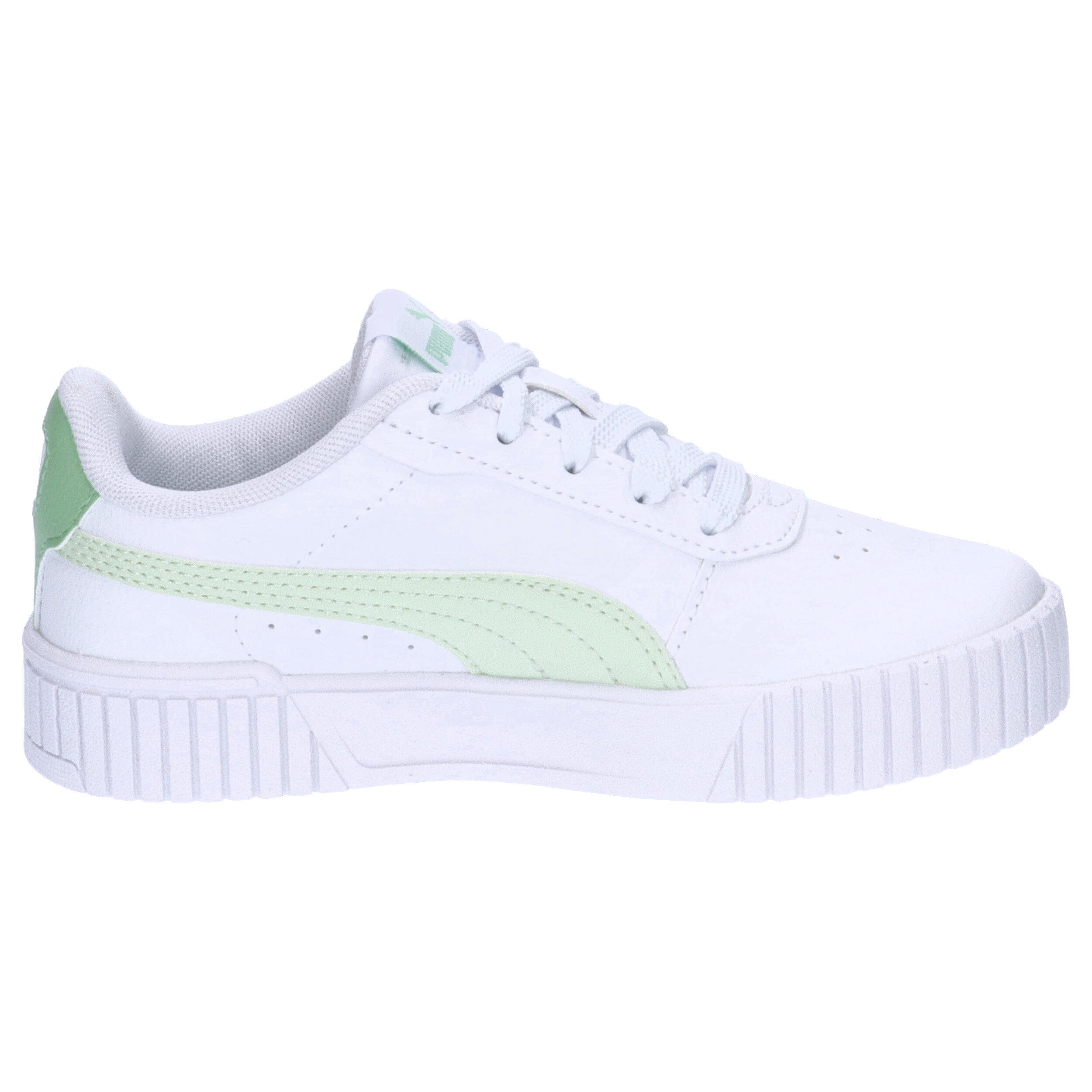 Carina 2.0 Sneakers Jugendliche PUMA White Green Illusion Pure 7/15