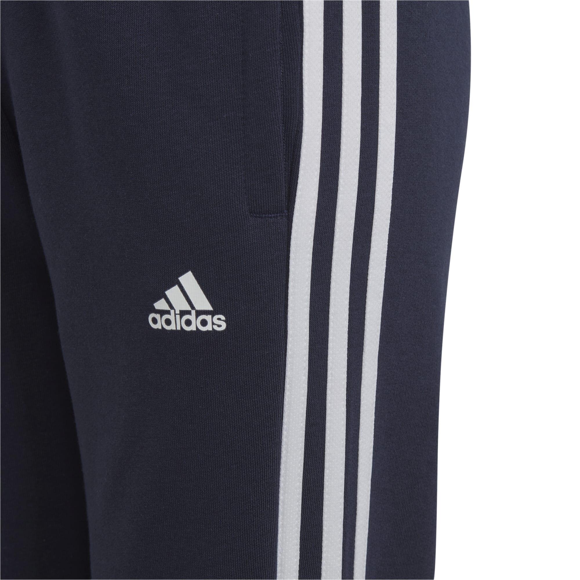 Calças em Fleece 3-Stripes Essentials 10/11