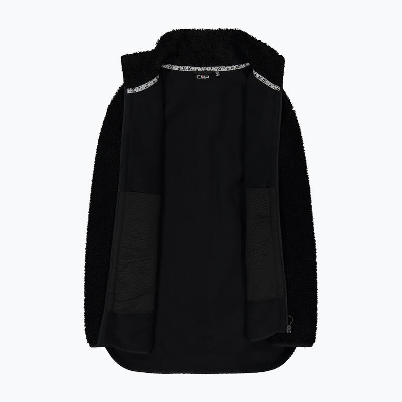 Hanorac fleece damă CMP 35P3846 Long Teddy Highloft