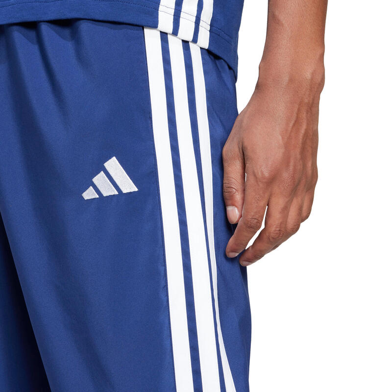 Pantaloni Stanford Essentials cu 3 dungi și tiv deschis