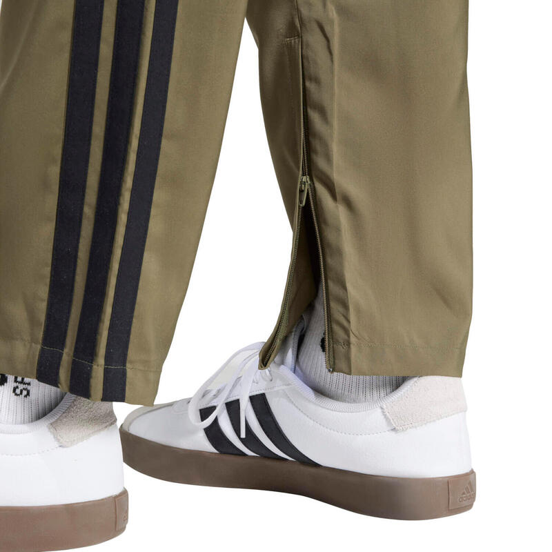 Pantaloni Stanford Essentials cu 3 dungi și tiv deschis