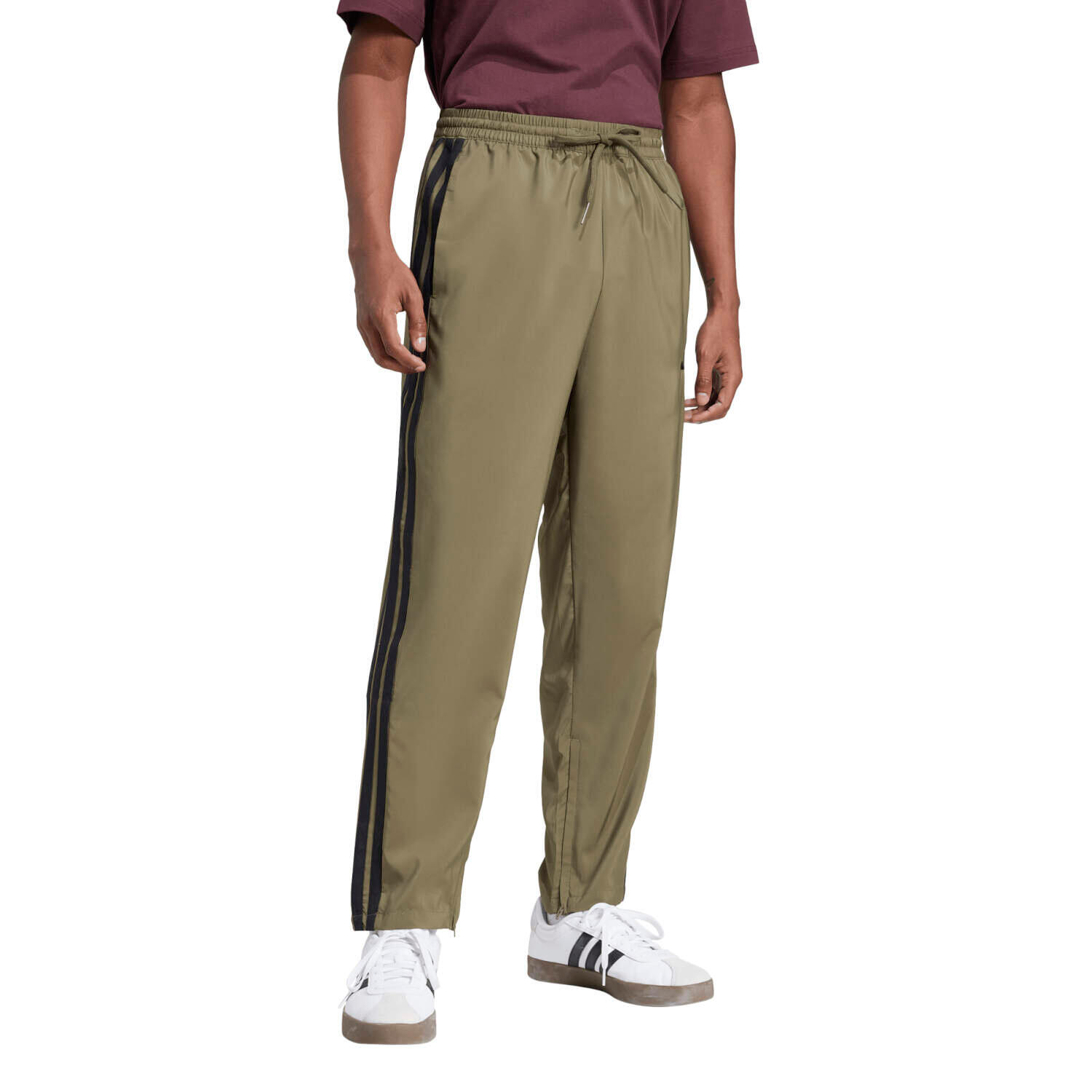 Essentials 3-Stripes Stanford Open Hem Broek 8/10