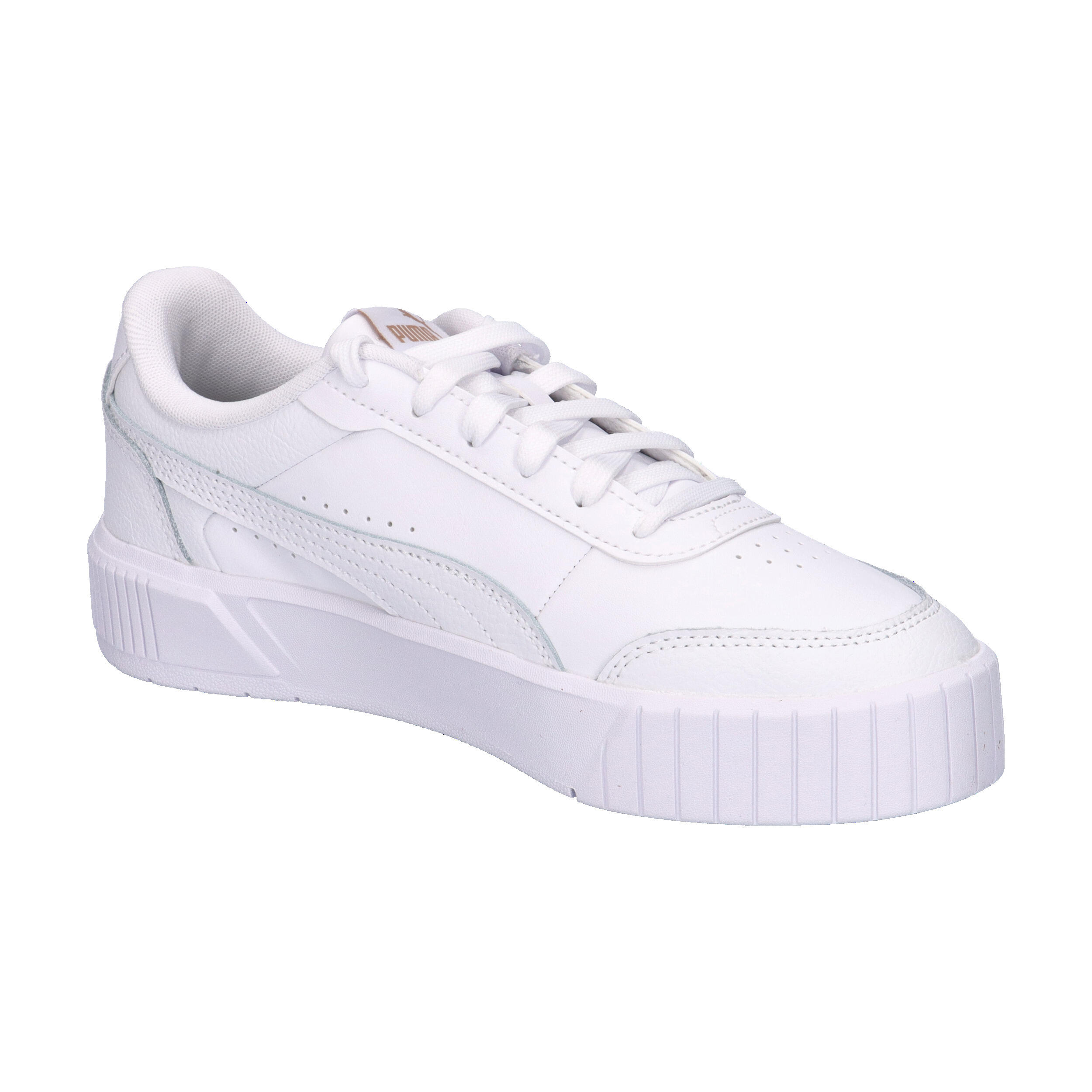 Puma Carina Mia JR, Sneaker Ragazza Platform - Bianco 8/15