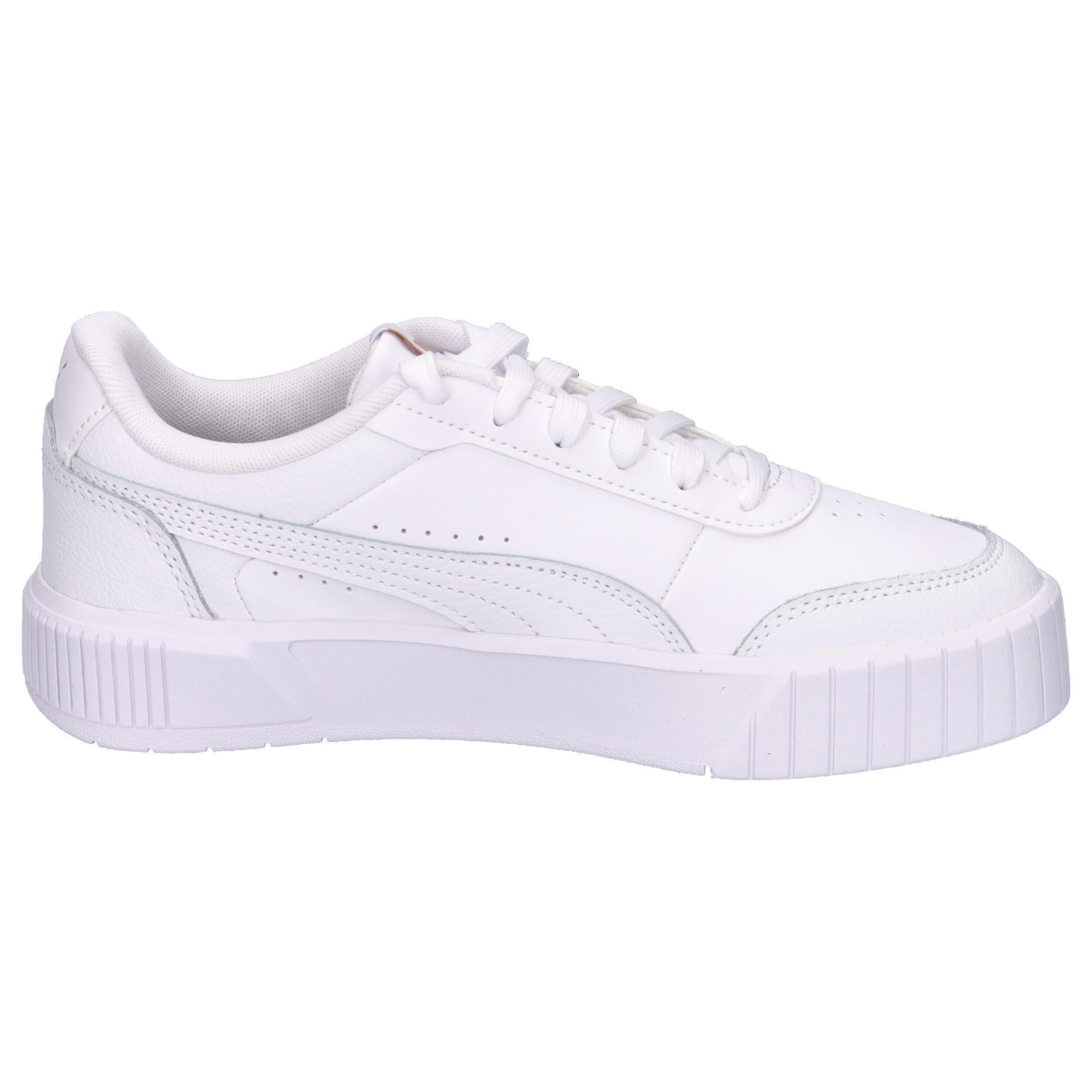 Puma Carina Mia JR, Sneaker Ragazza Platform - Bianco 7/15