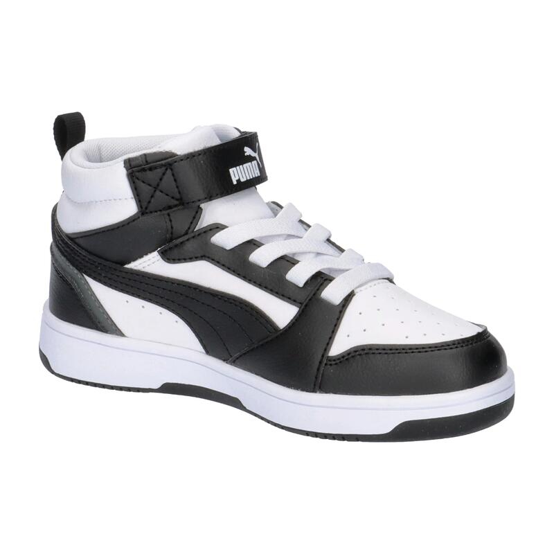 Încălțăminte alergare copii Rebound V6 Mid, alb PUMA
