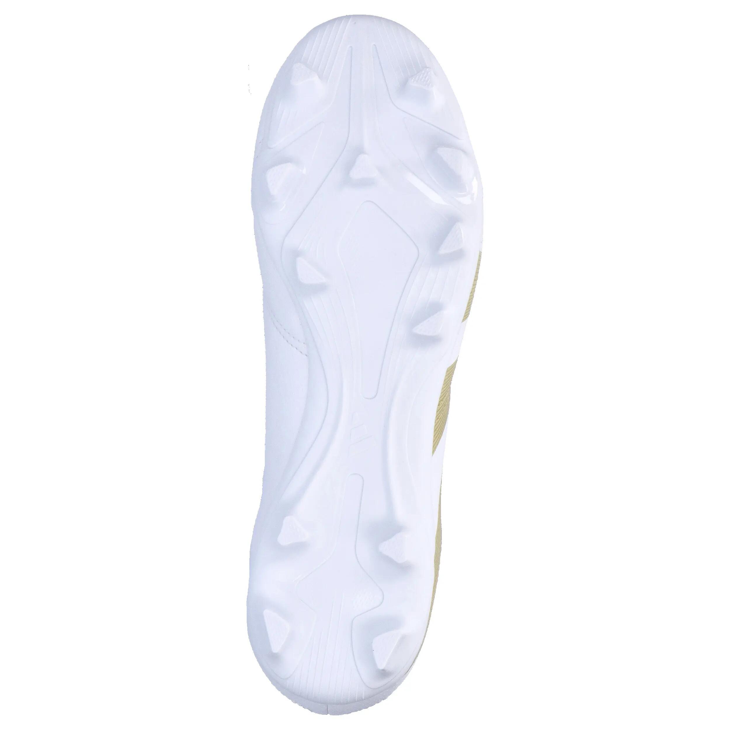 Chuteiras adidas Predator Club FG Branco/Dourado 6/15