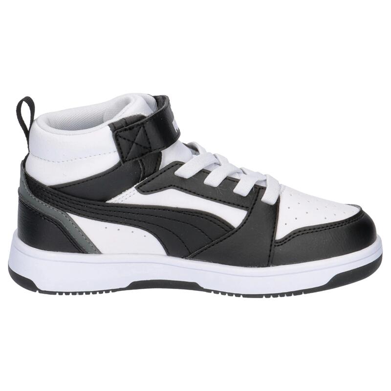 Încălțăminte alergare copii Rebound V6 Mid, alb PUMA