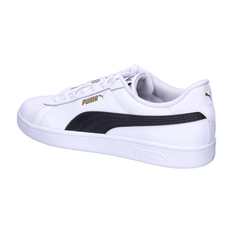 Pantofi Smash 3.0 L PUMA White Black Gold