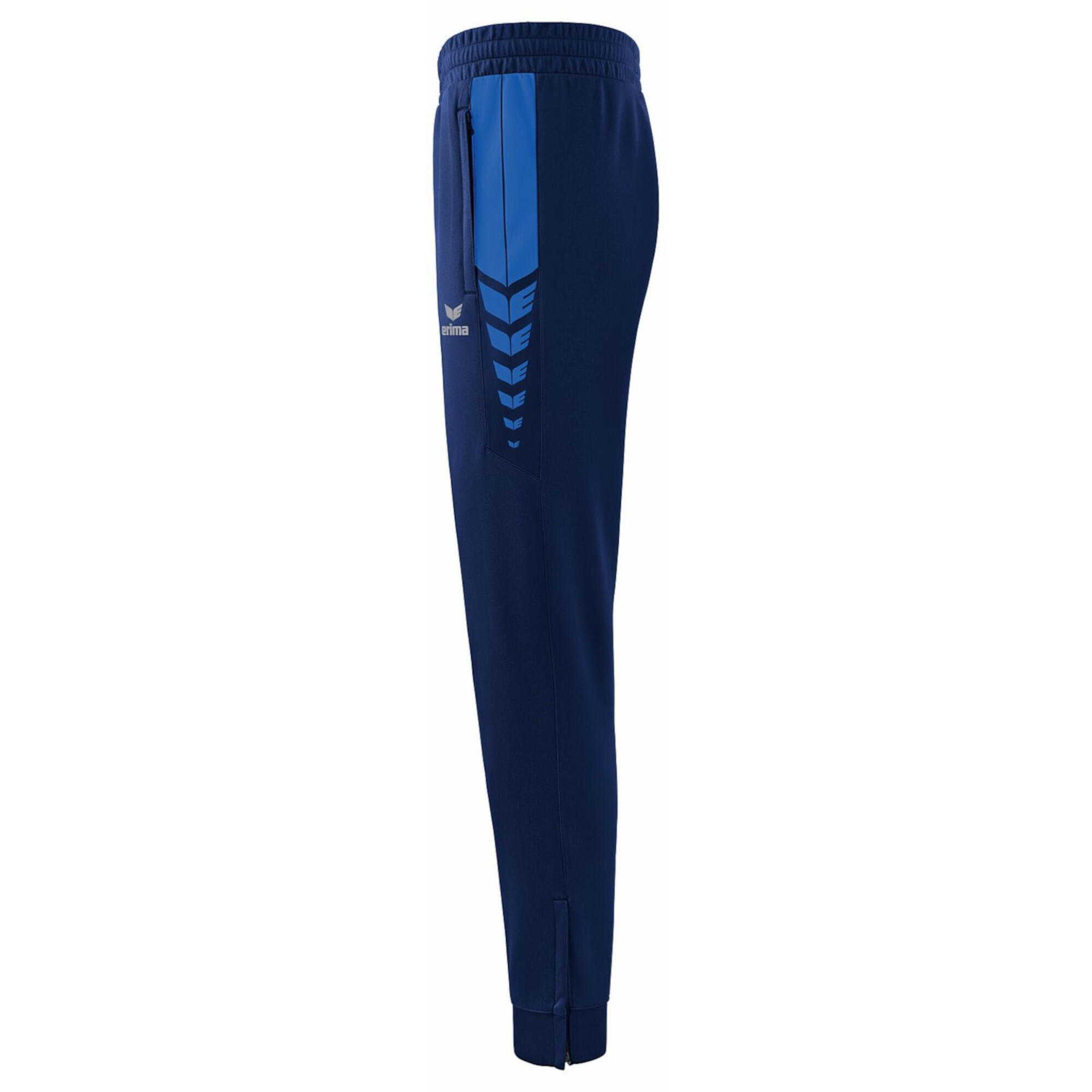 Calça Erima Six Wings Worker azul júnior 9/9
