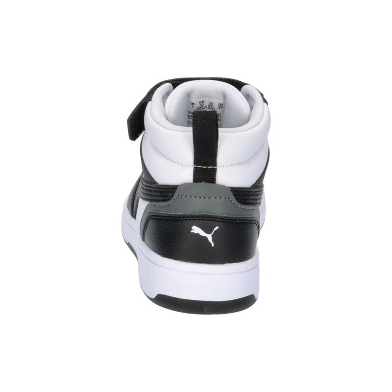 Încălțăminte alergare copii Rebound V6 Mid, alb PUMA
