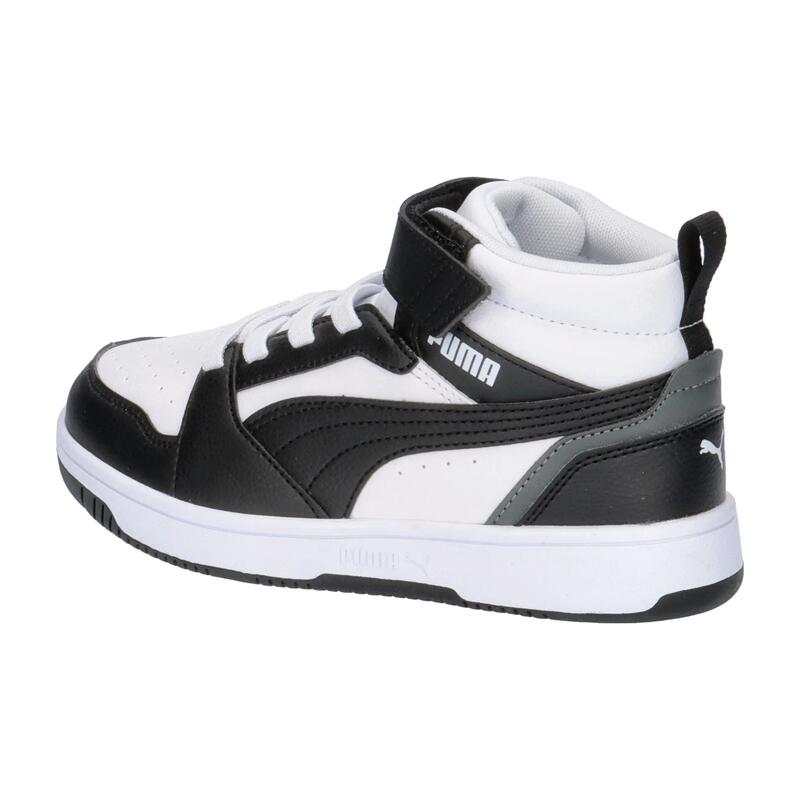 Încălțăminte alergare copii Rebound V6 Mid, alb PUMA