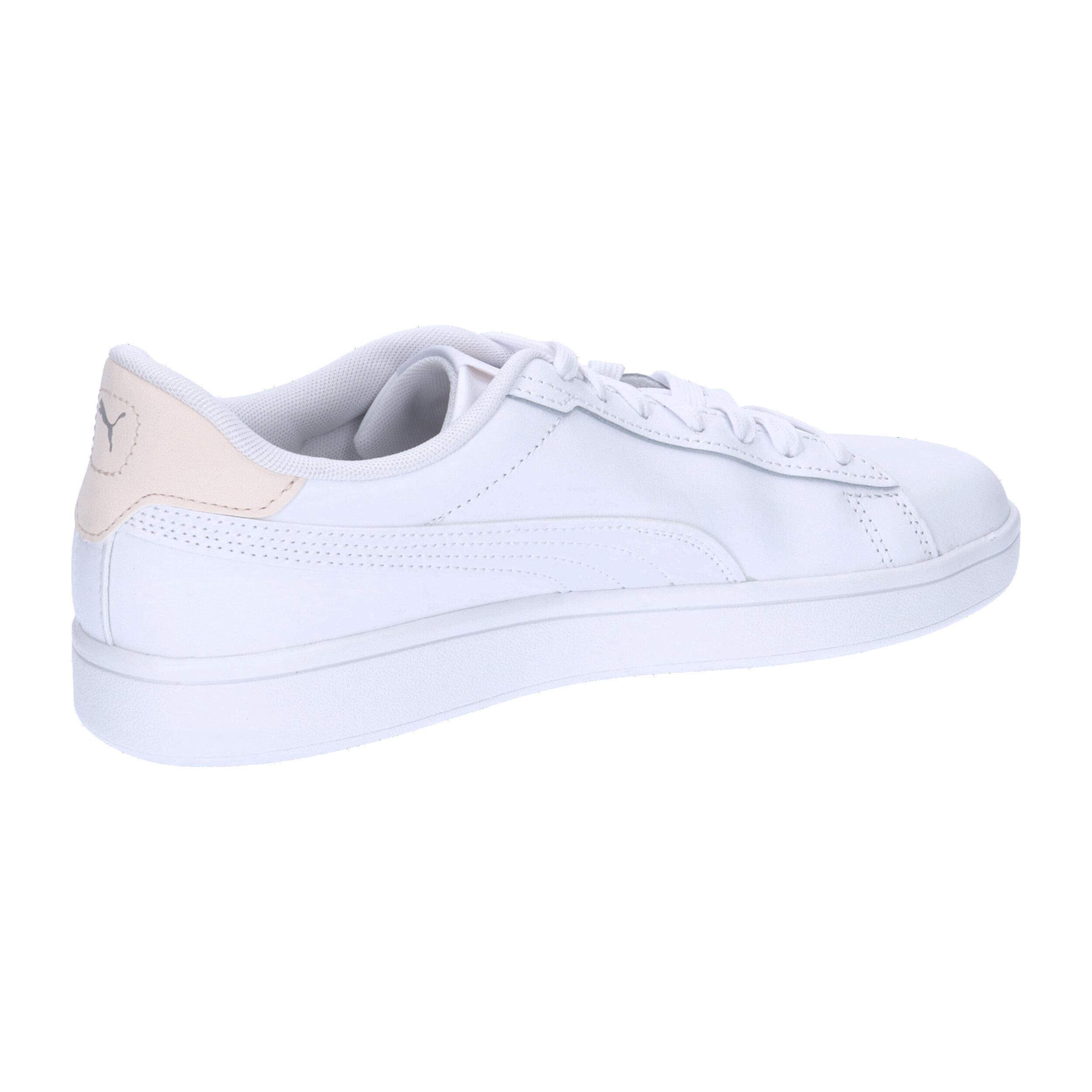 Heren Smash 3.0 Grain Leather Trainers (Wit) 15/15