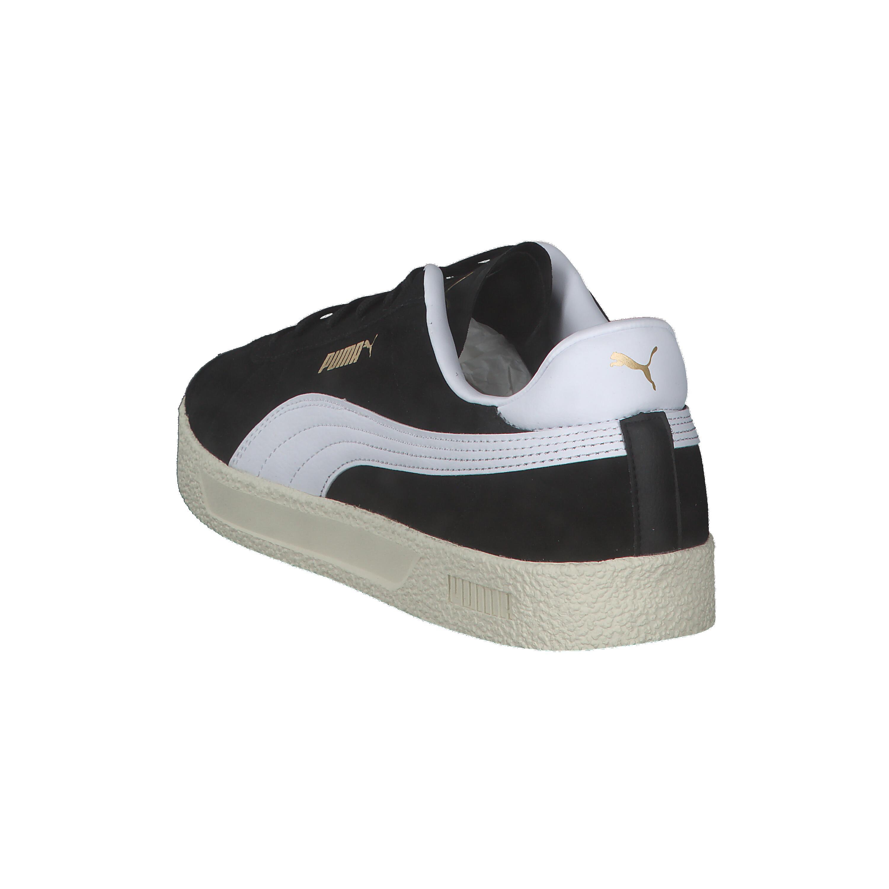 Scarpe da ginnastica Club PUMA Black White Team Gold Ivory Glow Beige 12/15
