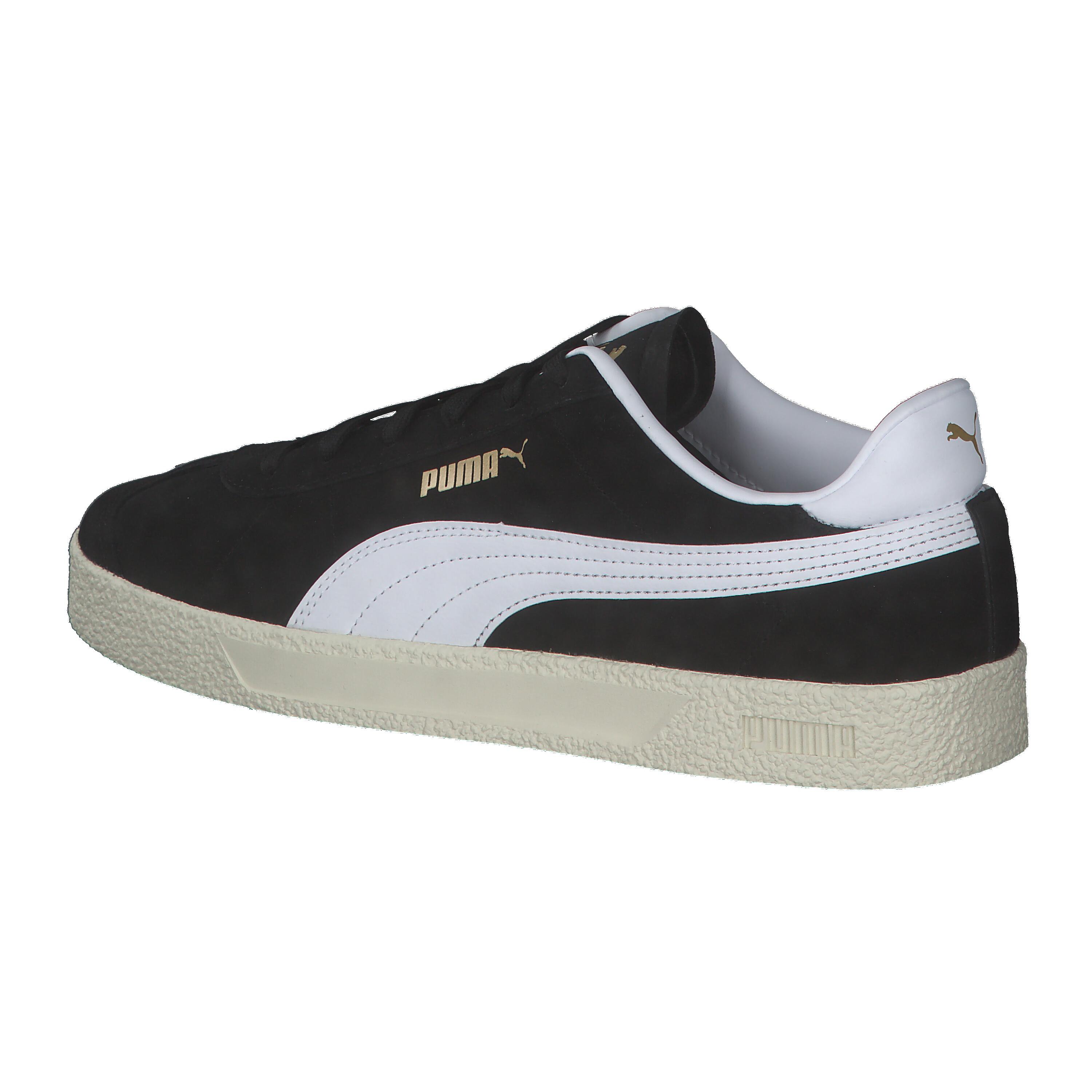Scarpe da ginnastica Club PUMA Black White Team Gold Ivory Glow Beige 11/15