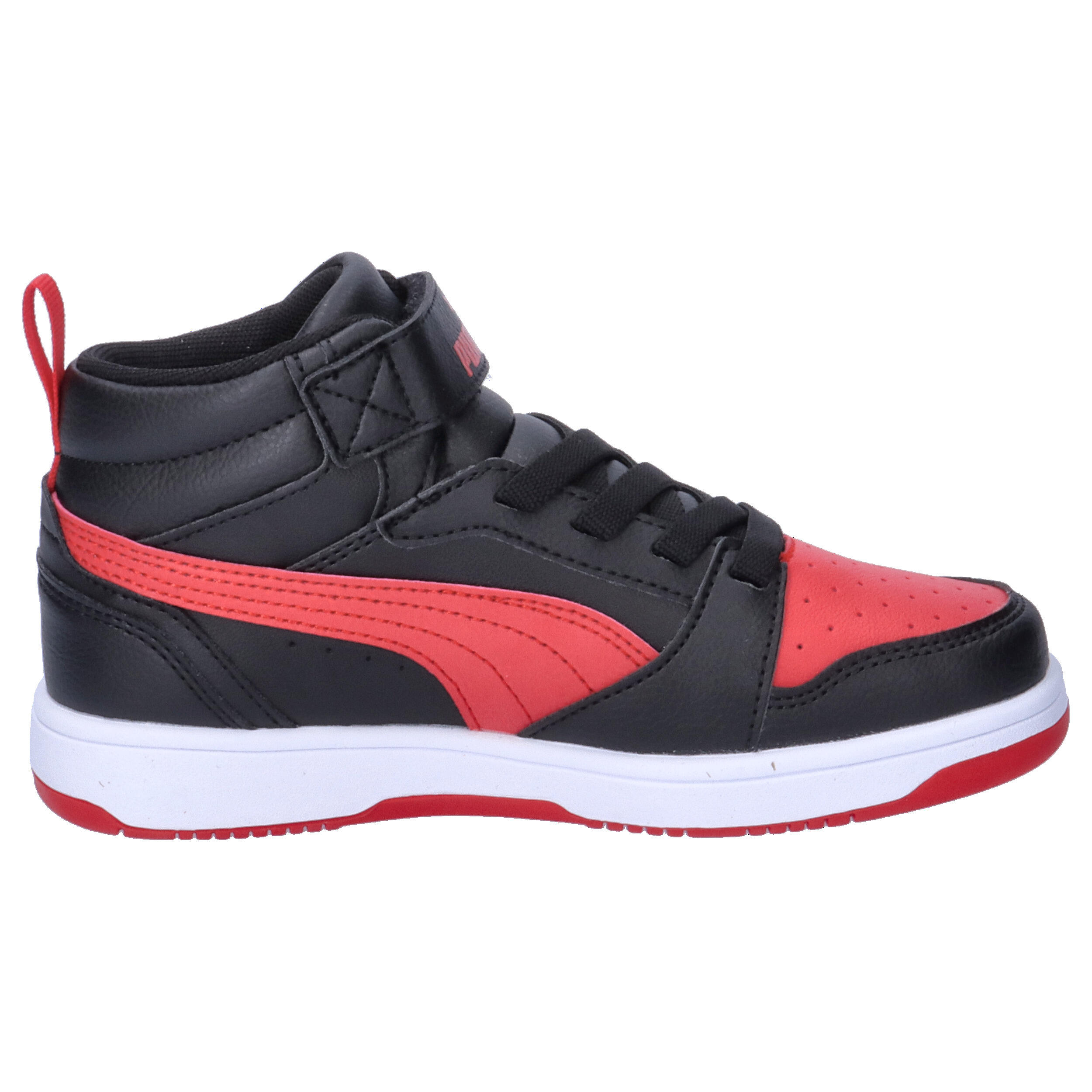 Puma - Rebound v6 mid rojo/negro 393832-11 7/15