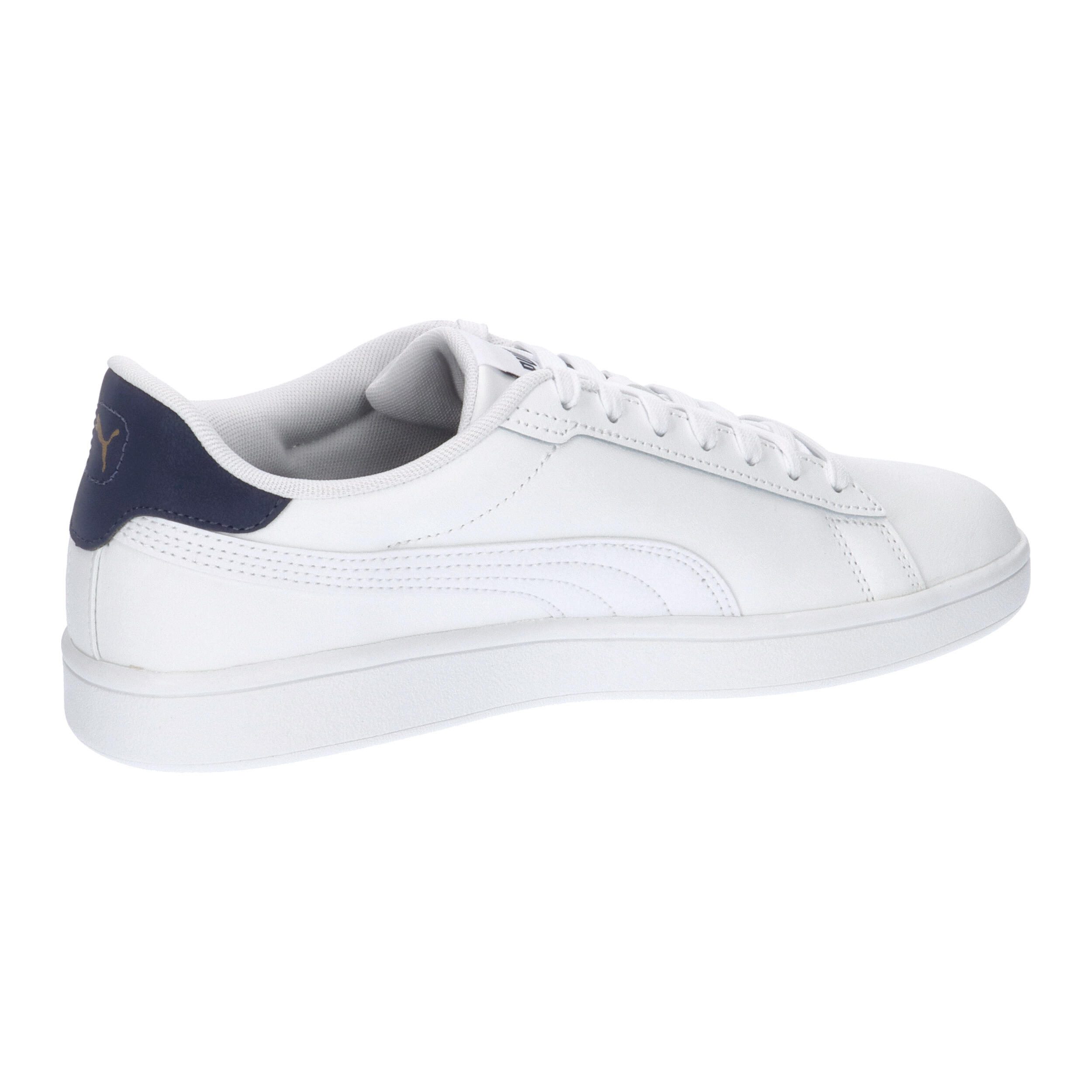 Zapatillas Smash 3.0 L PUMA White Navy Gold Blue 15/15
