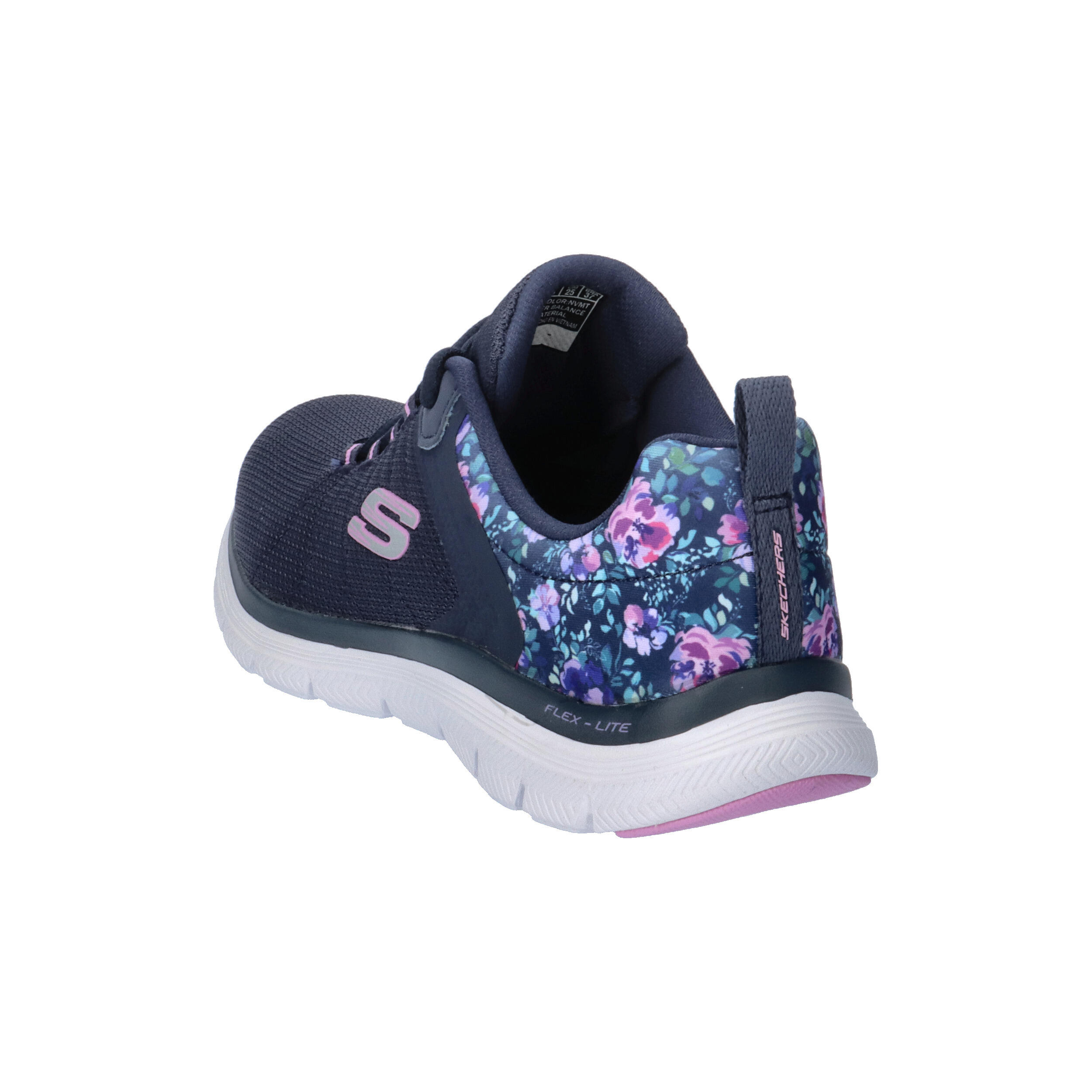 SKECHERS Women FLEX APPEAL 4.0 LET IT BLOSSOM Sneakers Marineblauw / Veelkleurig 12/15