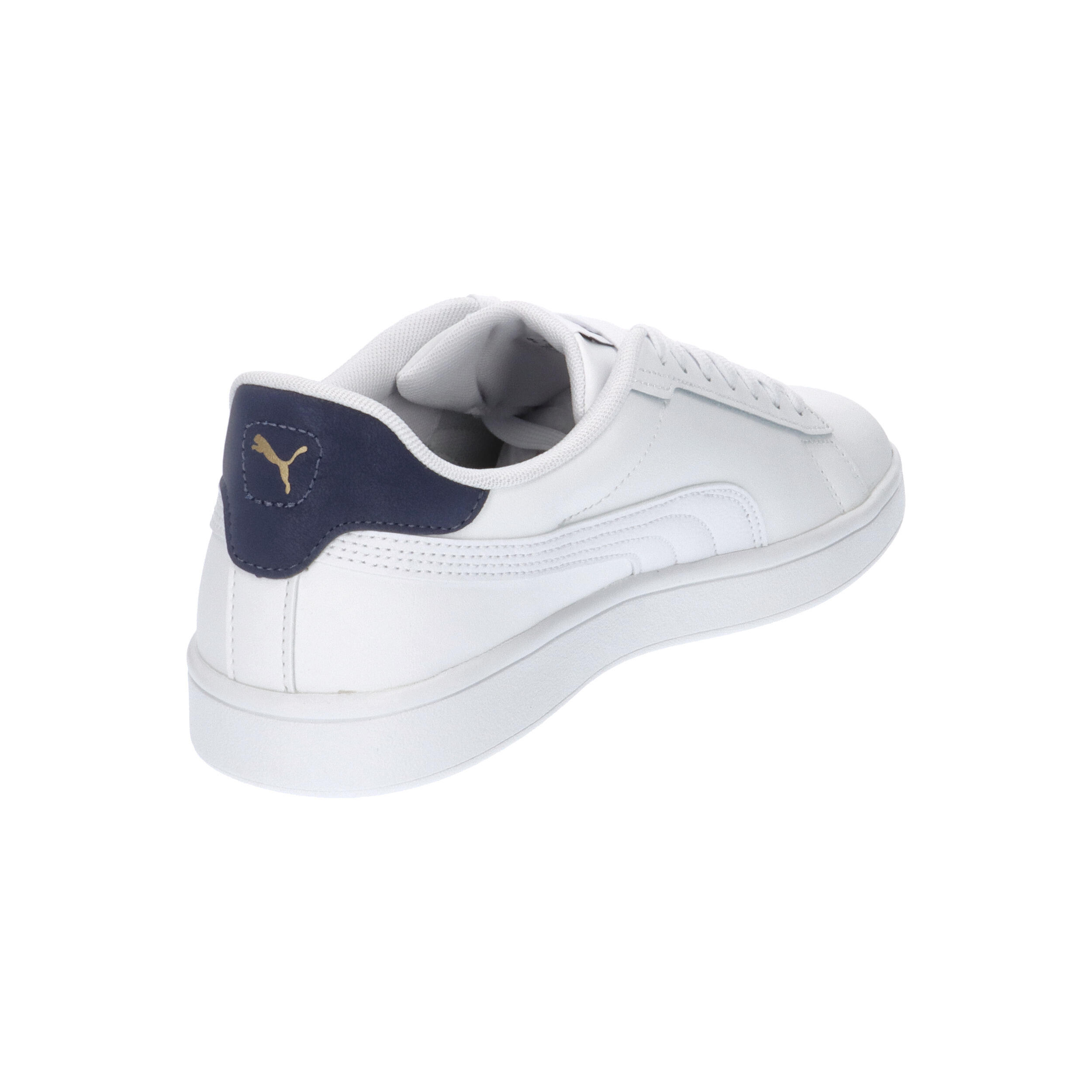 Zapatillas Smash 3.0 L PUMA White Navy Gold Blue 14/15