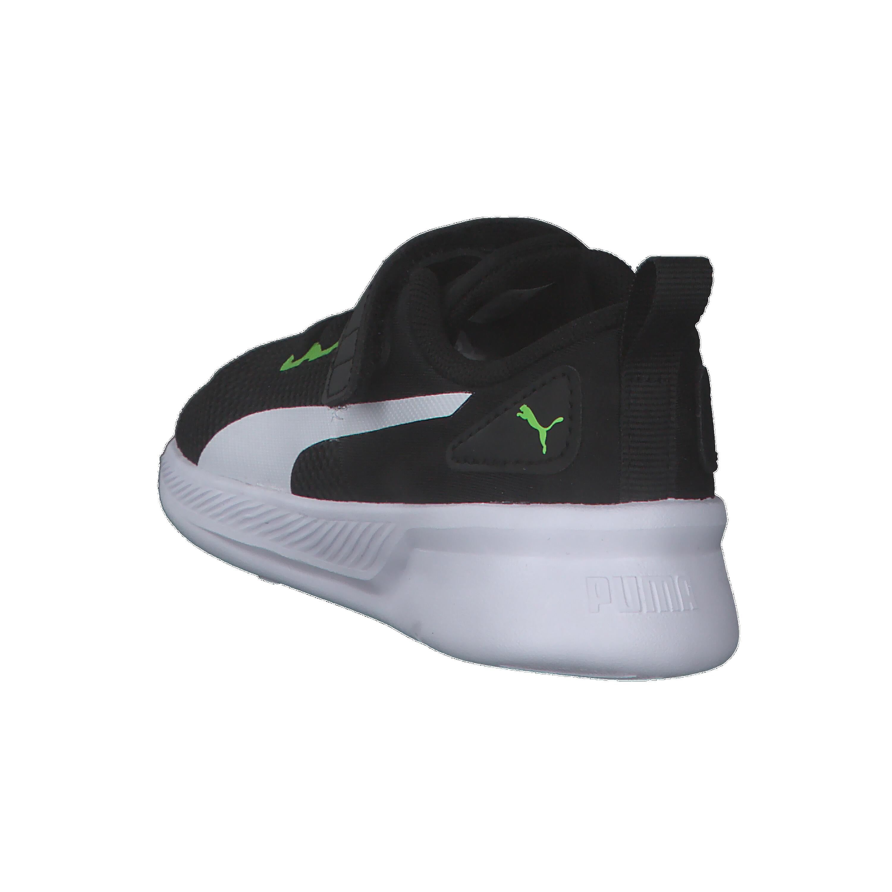 Flyer Runner Sneakers Kinder PUMA Green Flash White Black 12/15