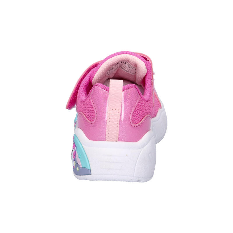 Pantofi sport copii Skechers Play Scene - Fun Squ, Roz