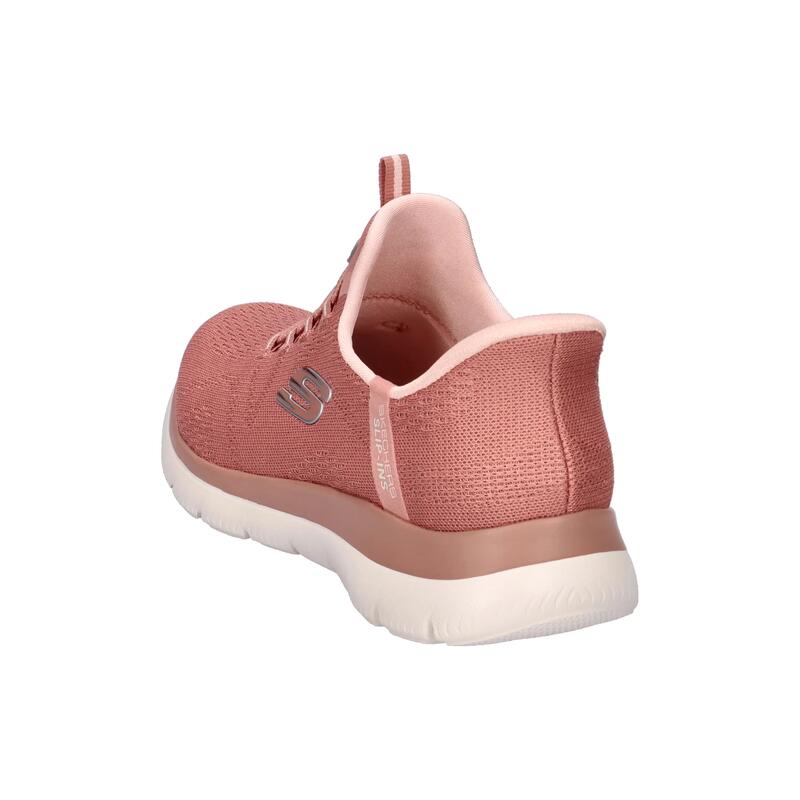 Baskets Femme Baskets Skechers SUMMITS-DREAM CHASER Rose Skechers