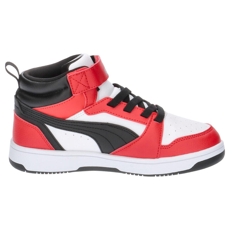 Încălțăminte alergare copii Rebound V6 Mid, alb PUMA