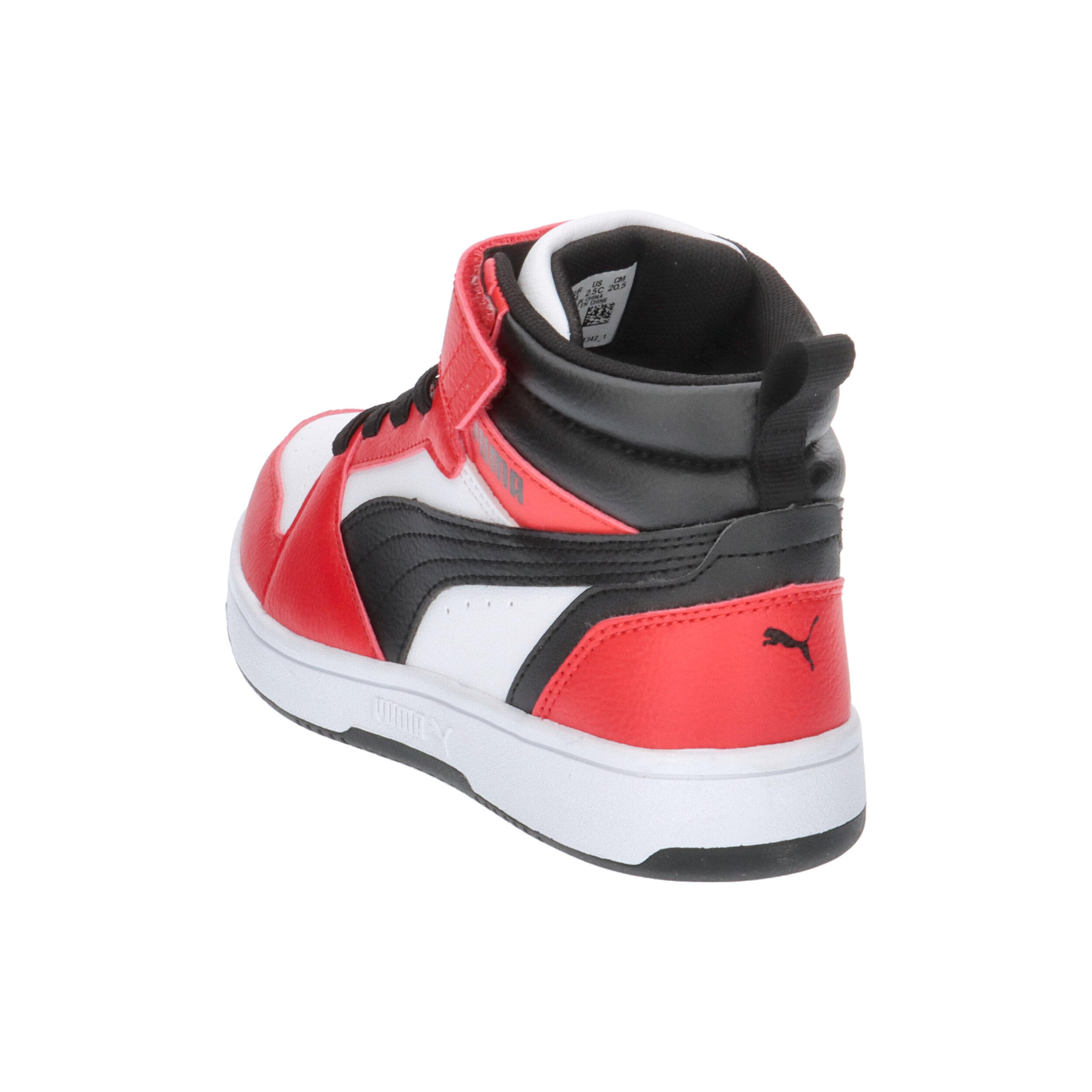 Dětské běžecké boty s suchým zipem Rebound V6 Mid PUMA 12/15