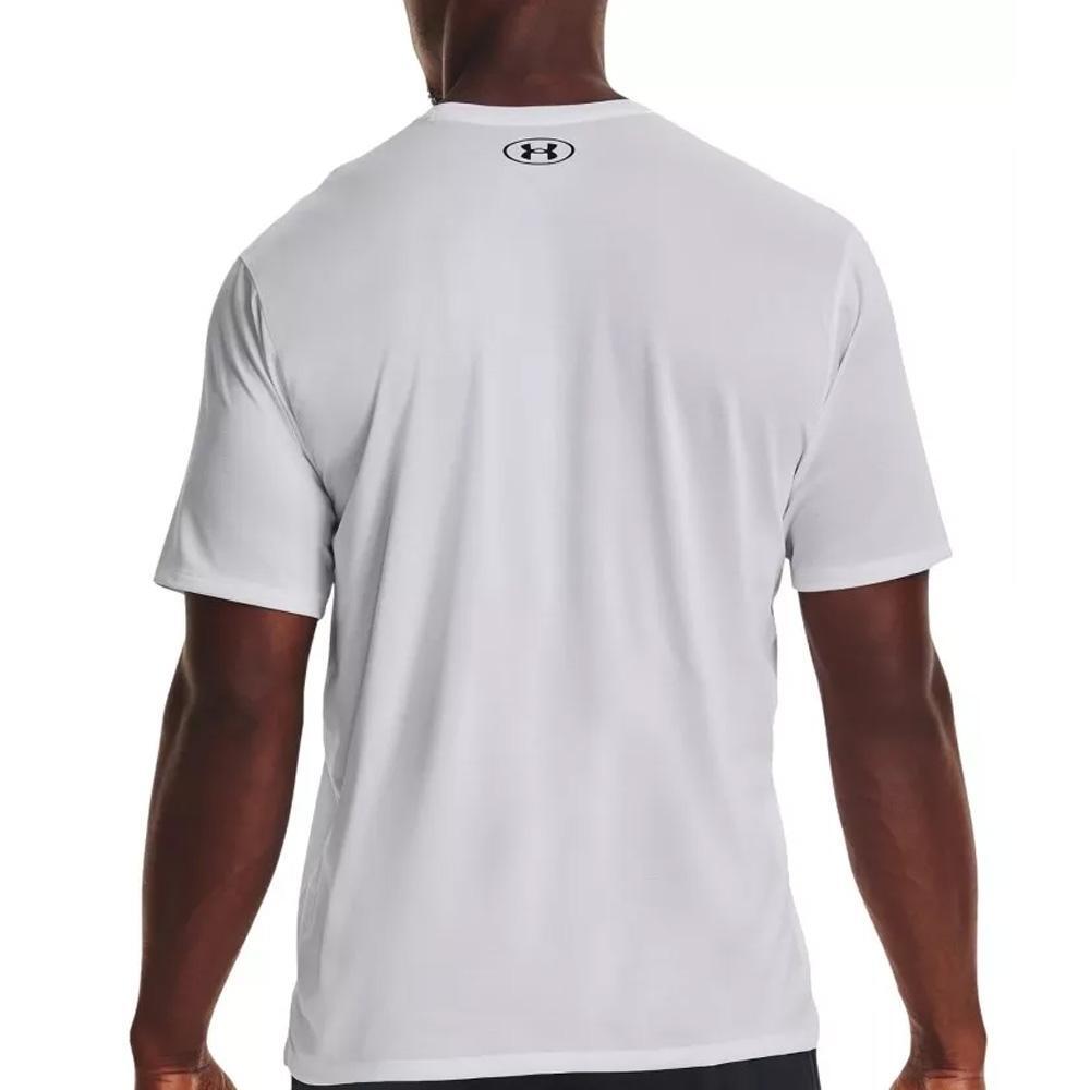 Camiseta Deportiva Blanca de Hombre Under Armour UA Tech Vent 2/9