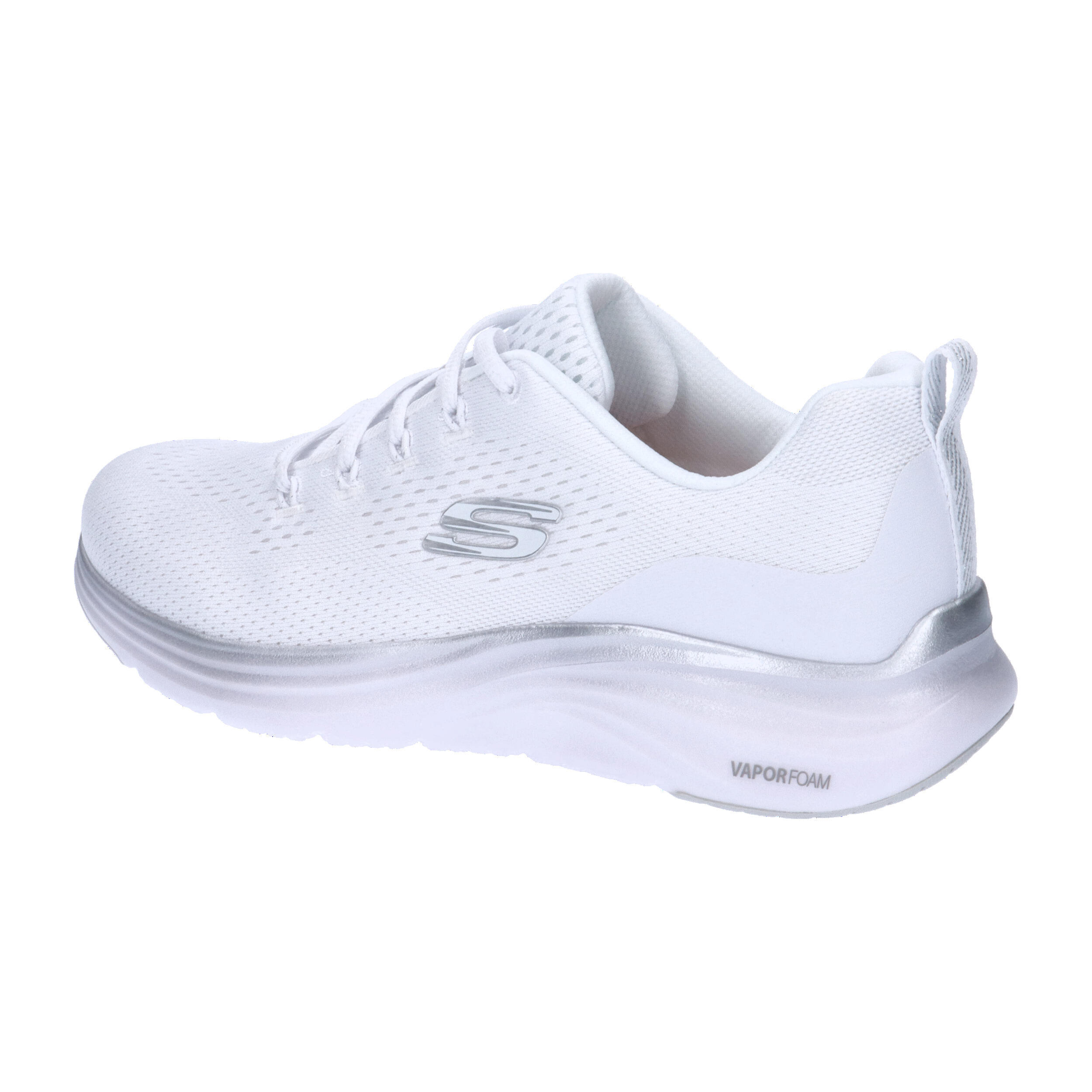 Baskets Femme Baskets Skechers VAPOR FOAM - MIDNIGHT GLI Blanc Blanc Skechers 11/15