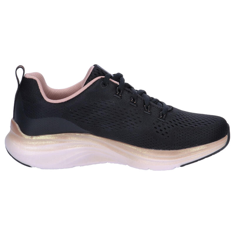 Baskets Femme Baskets Skechers VAPOR FOAM - MIDNIGHT GLI Noir Noir Skechers