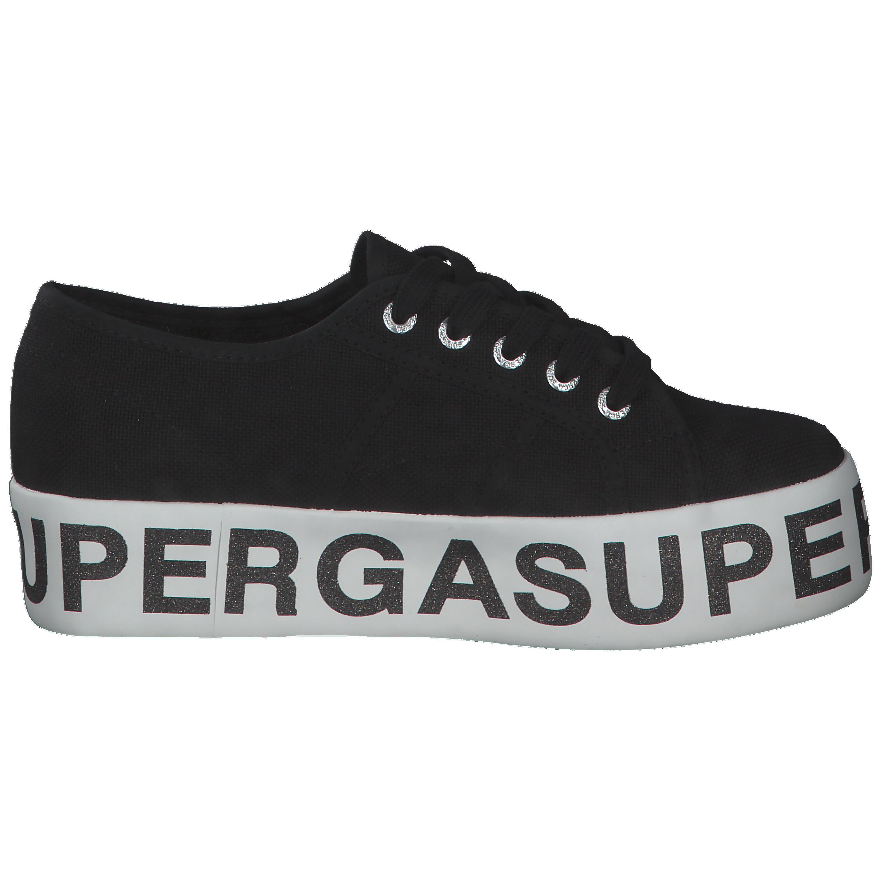 Superga Damen Sneaker 2790 Cotw Glitterlettering S111TRW 7/15