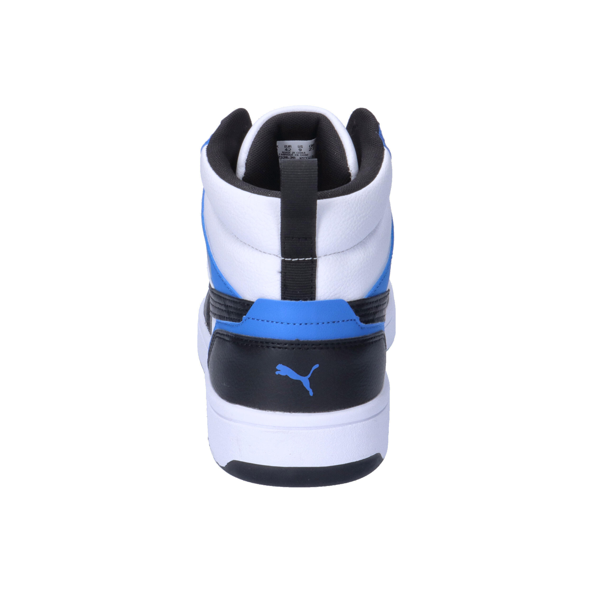 Zapatillas Deportivas de Cuero Rebound V6 para Hombre Blanco, Negro, Azul 13/15